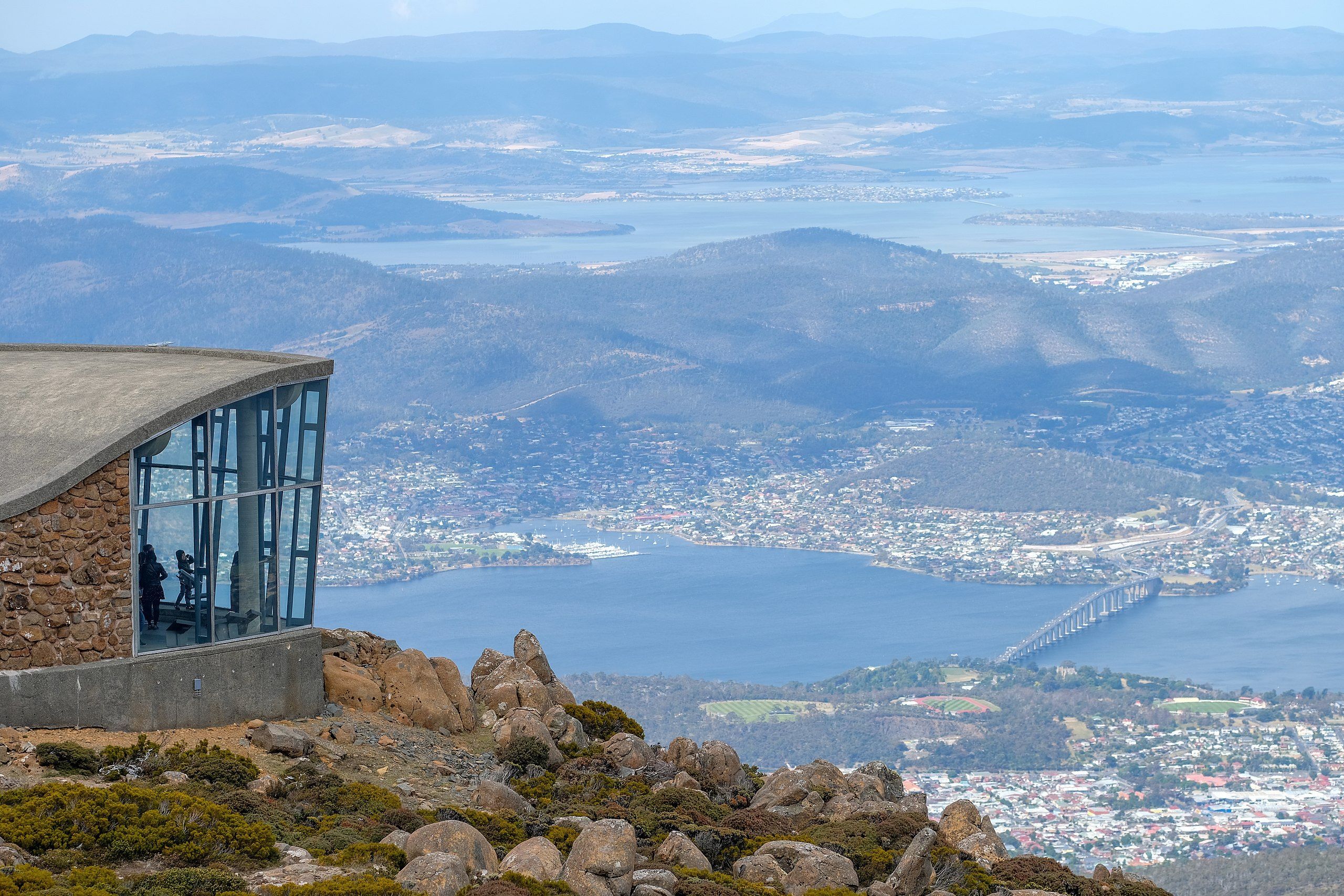 2560x1707 Mt Wellington looking down on Hobart