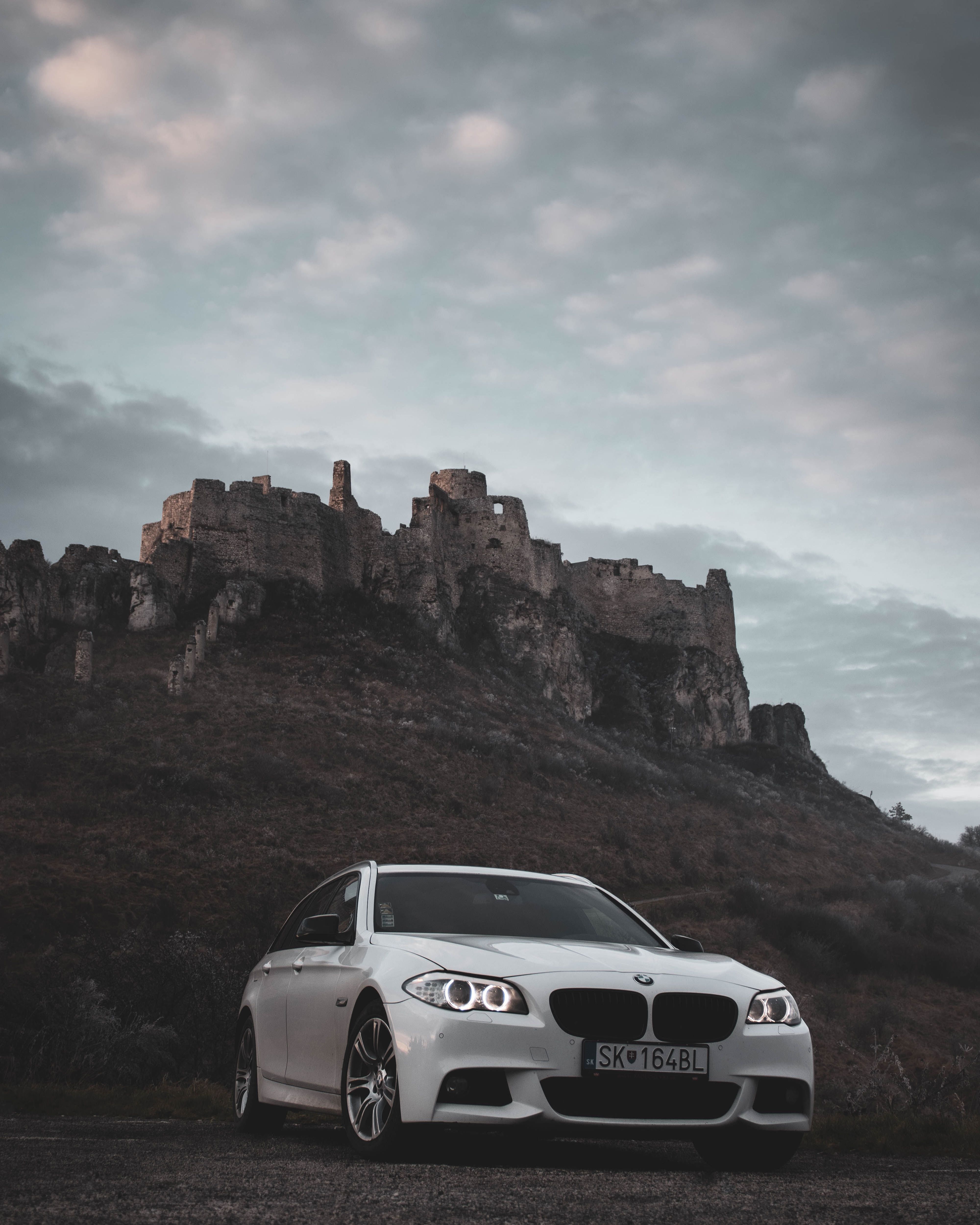 4000x5000 Phone wallpaper: Car, Bmw, Cars, Front View, Nature, Rock 104936