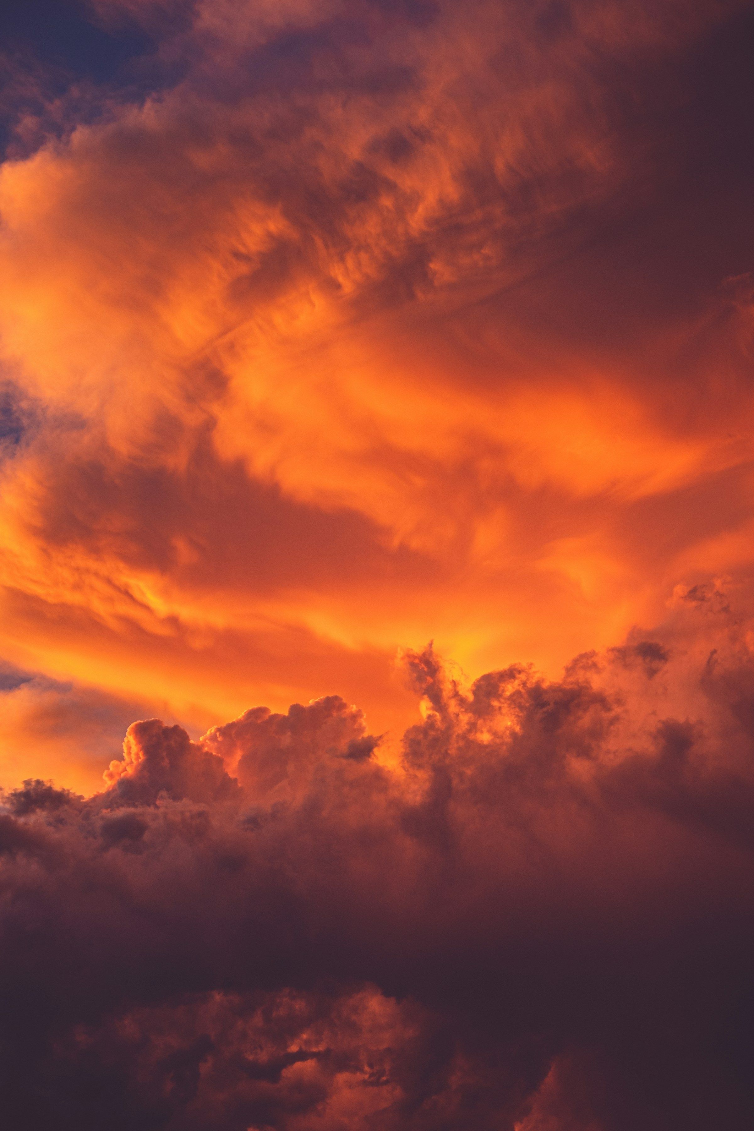 2400x3600 iPhone 17 Pro Cosmic Orange wallpaper pack