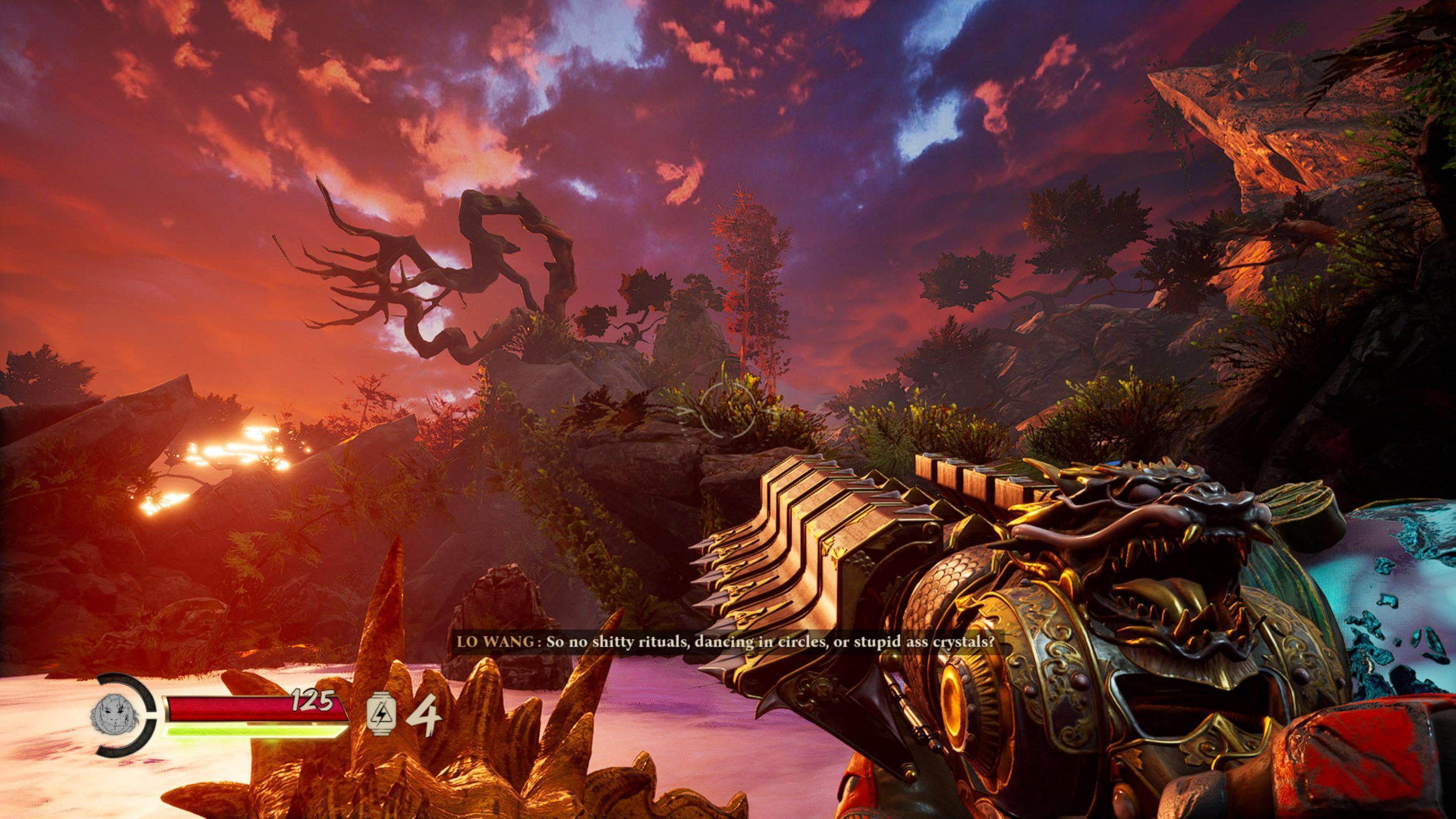 2560x1440 Shadow Warrior 3: Modern games, epitomized