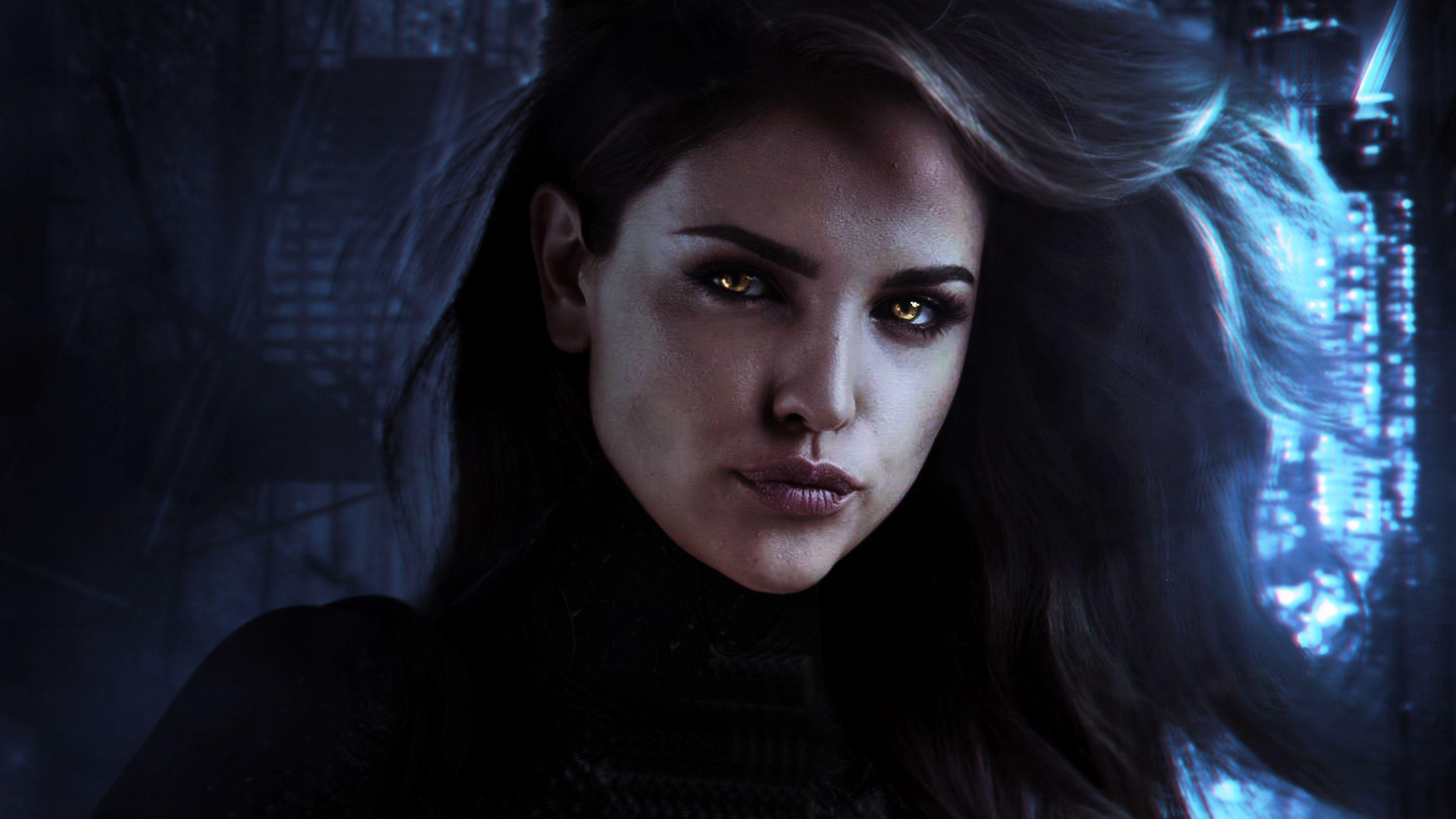 3840x2160 Wallpaper 4k Catwoman As Eiza Gonzalez 4k Wallpaper, Artwork