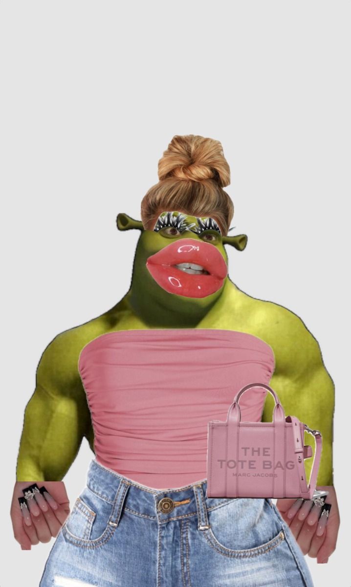 718x1201 Shrek is in his baddie era