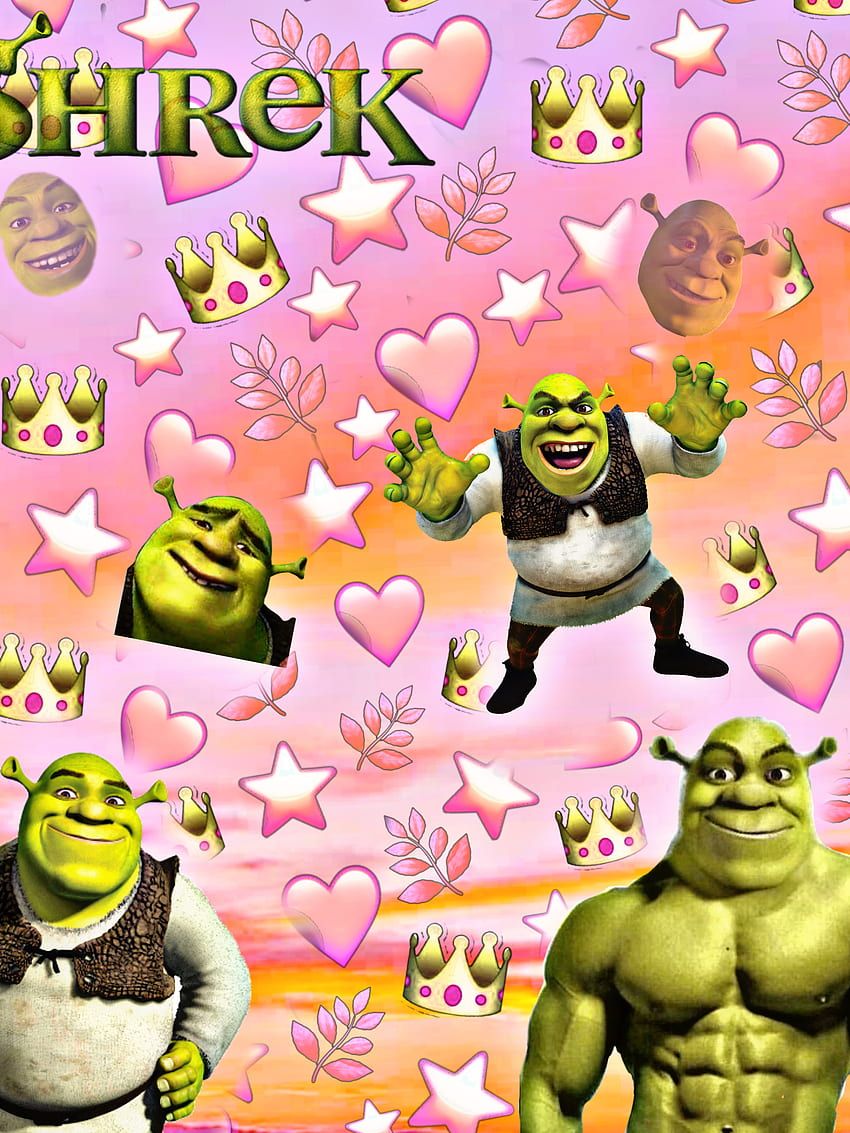 850x1133 Baddie shrek HD wallpaper