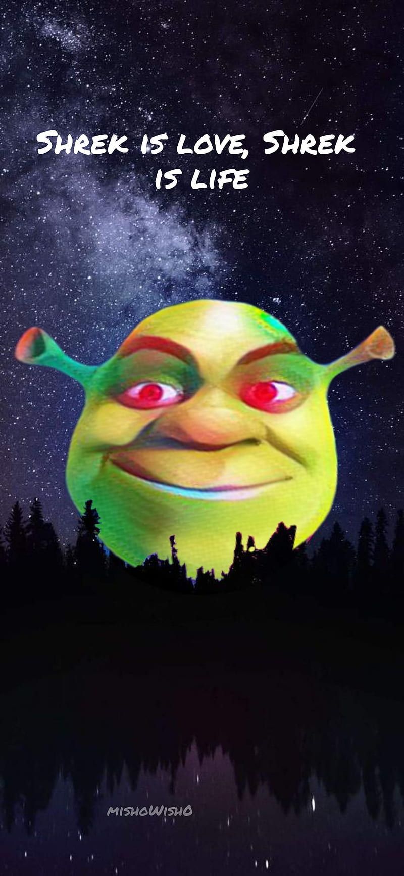 800x1733 Shrek, laugh, HD phone wallpaper