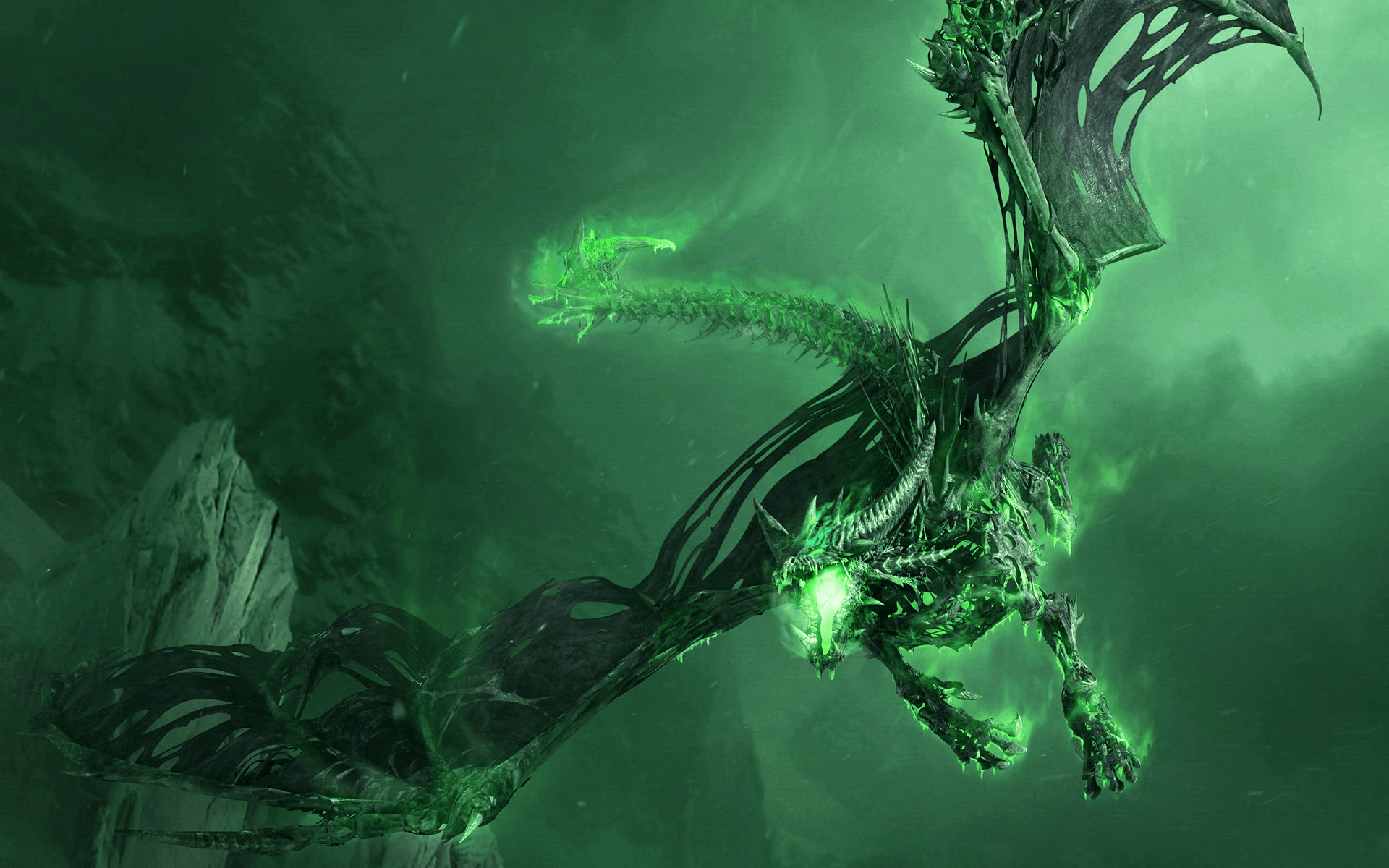 Green and Black Dragon Wallpapers - Top Free Green and Black Dragon  Backgrounds - WallpaperAccess
