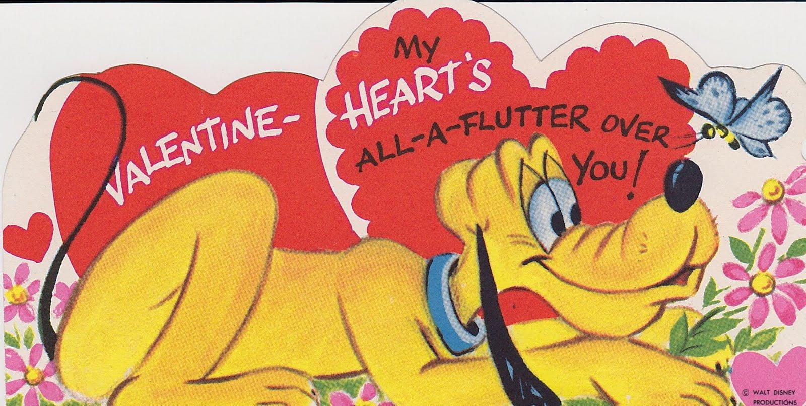 1600x806 Vintage Disney Valentine's Day Cards