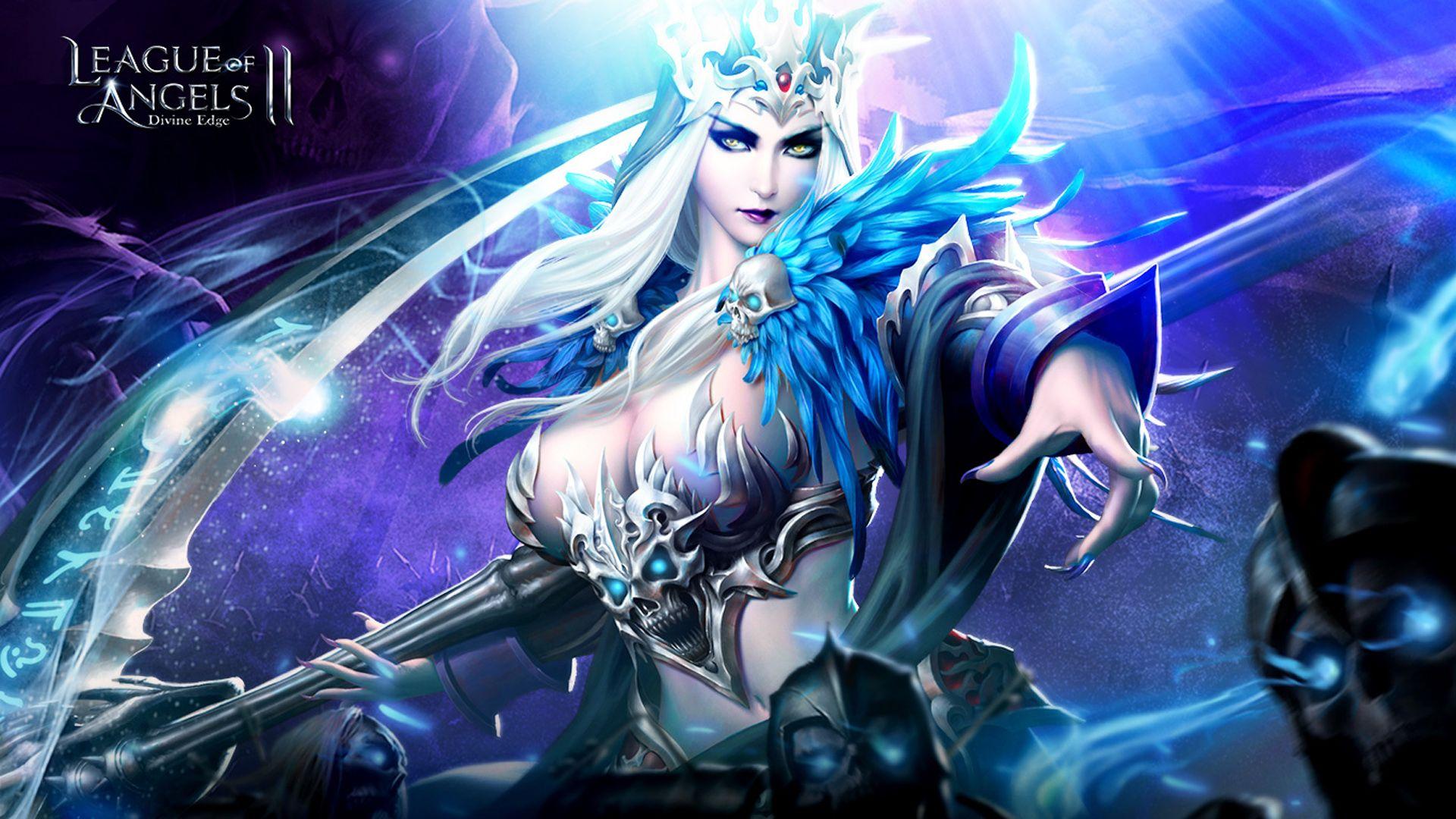 1920x1080 League Of Angels 2 Hela Demon Girl Soul Eater Scythe Weapon HD