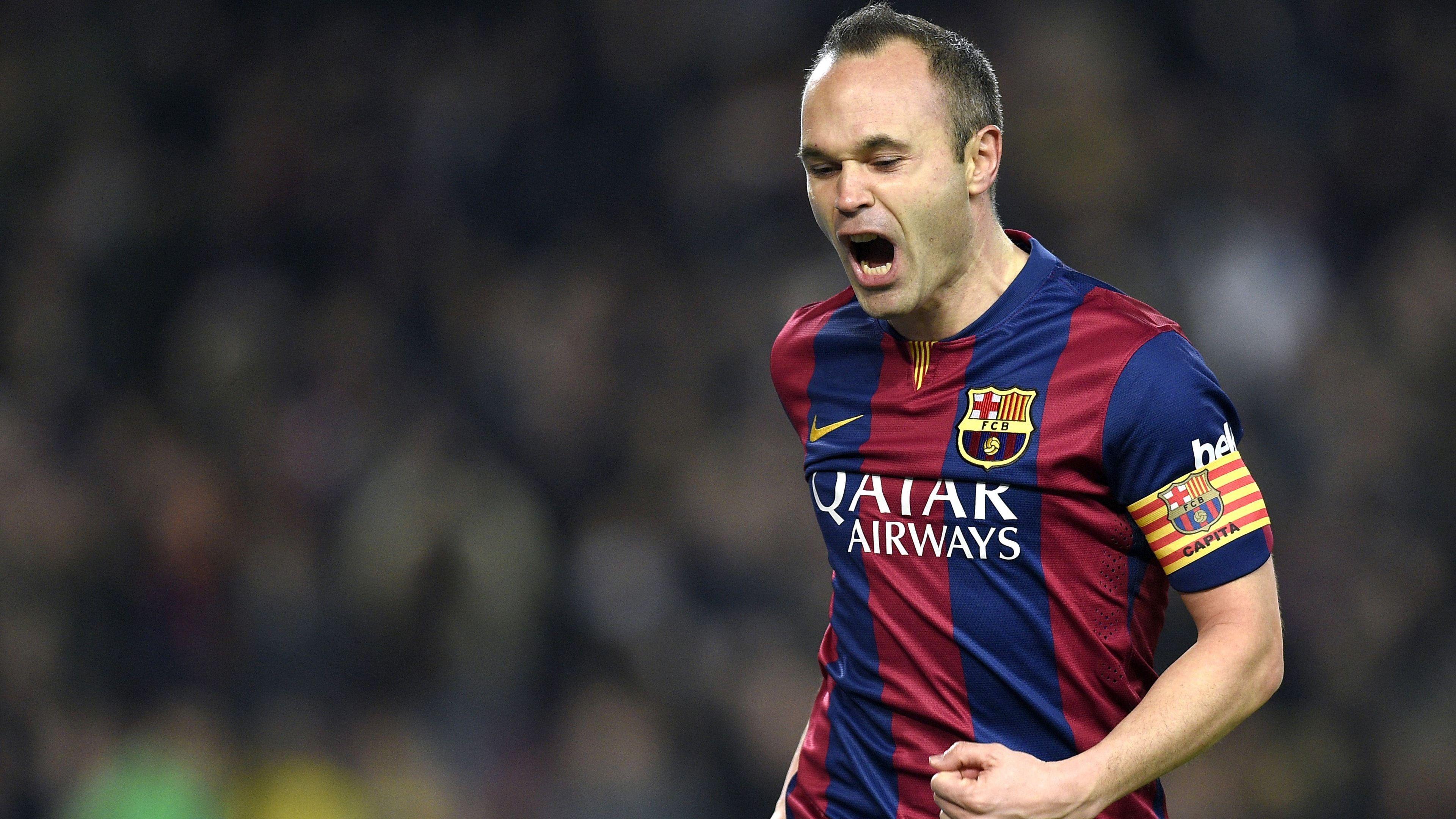3840x2160 Andres Iniesta HD