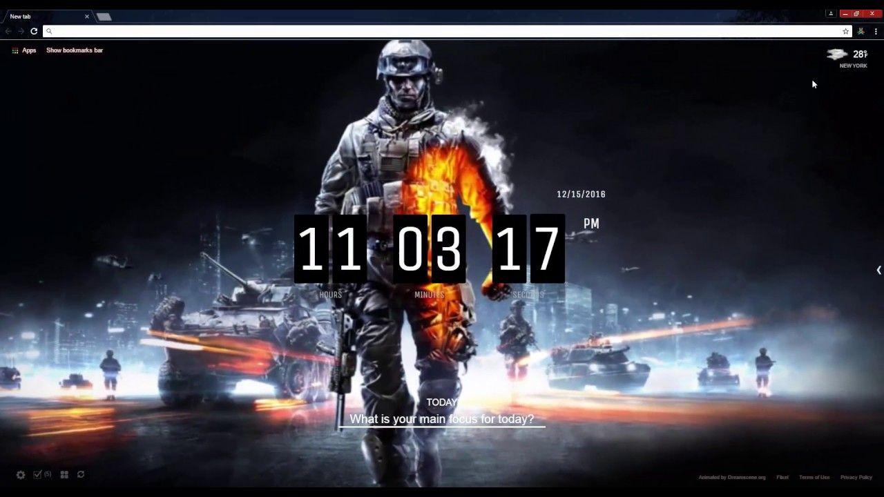 1280x720 Battlefield Game Live Wallpaper