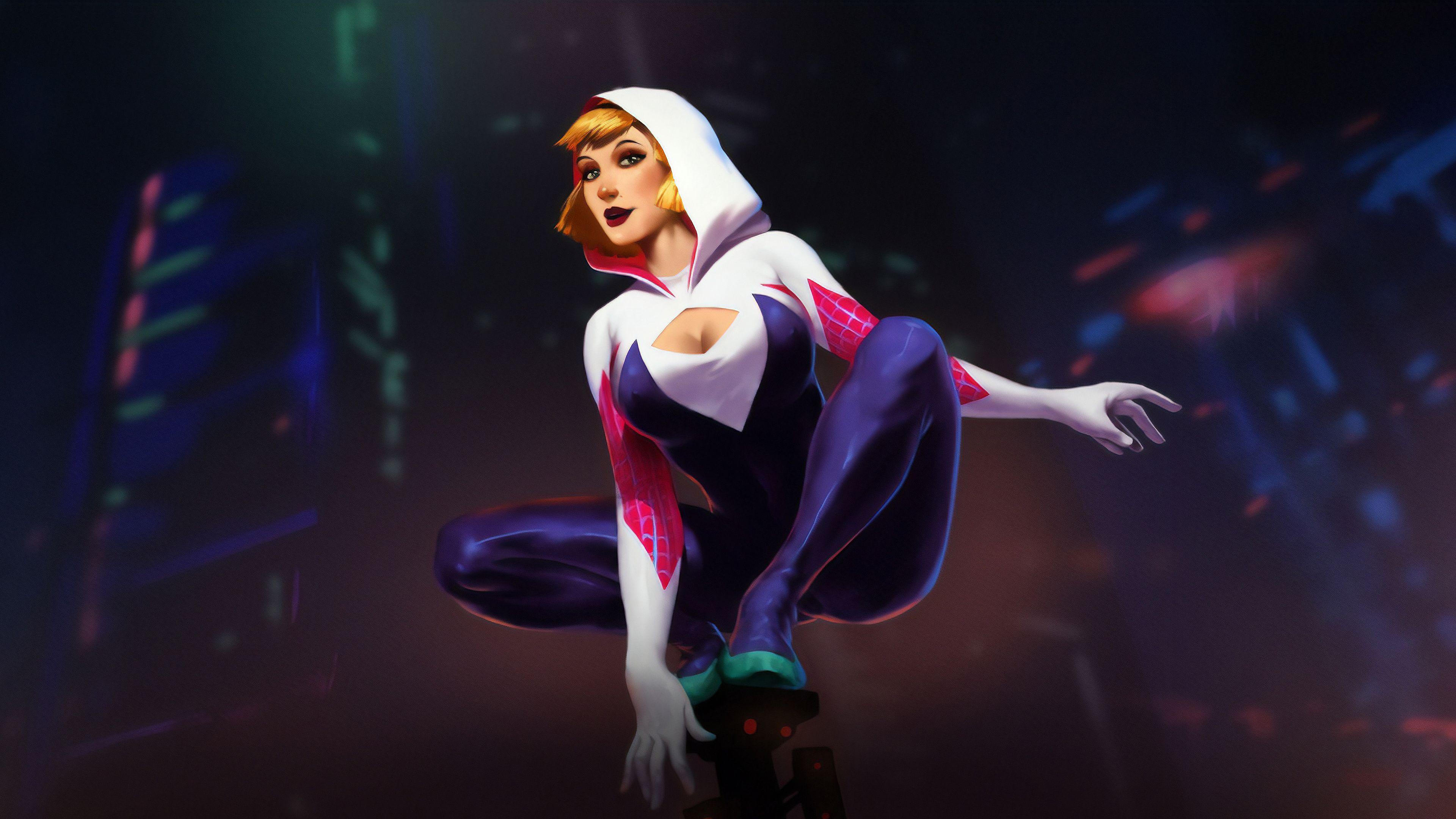 Spider Gwen 4K Wallpapers - Top Free Spider Gwen 4K Backgrounds