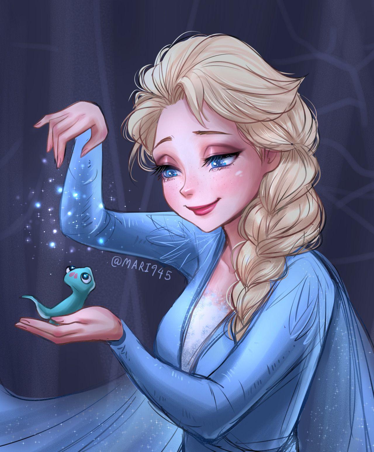 Elsa With Bruni Wallpapers  Wallpaper Cave