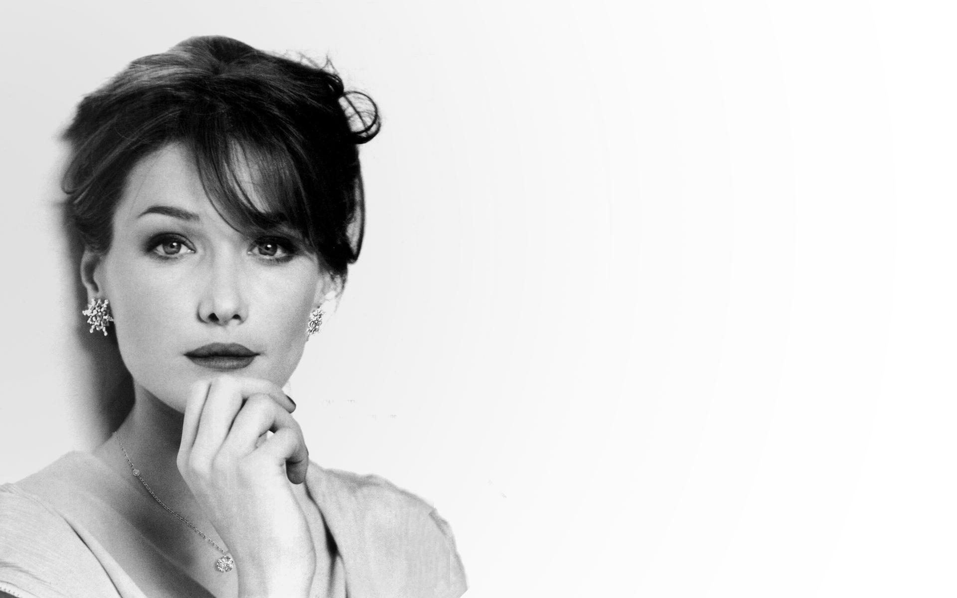 1920x1200 Carla Bruni Wallpaper