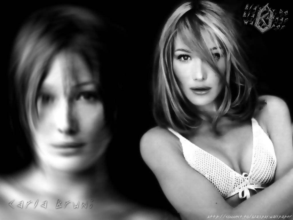 1024x768 carla bruni Wallpaper