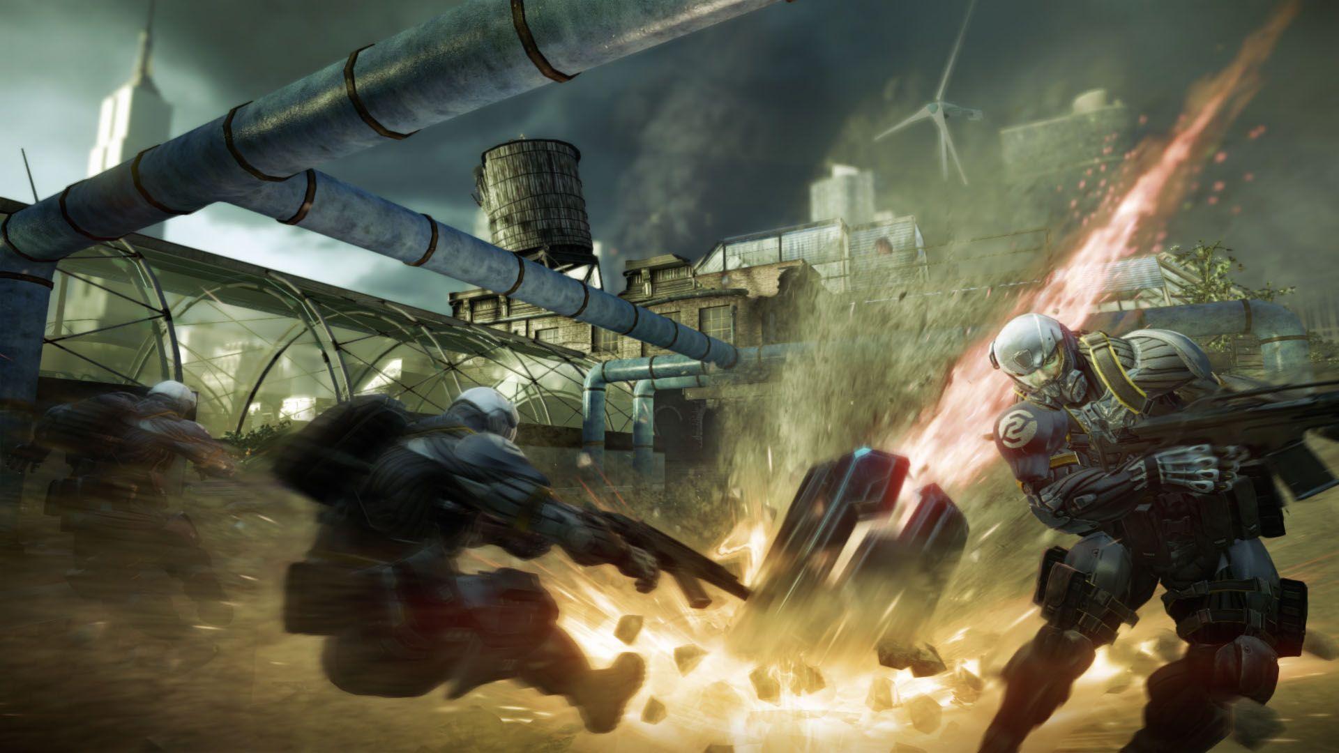1920x1080 Crysis 2 Multiplayer Review. City games, Wallpaper, Art wallpaper