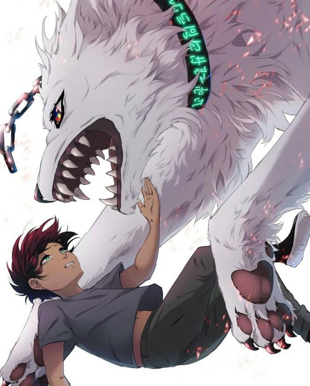 1026x1280 Lumine and Cody wallpaper