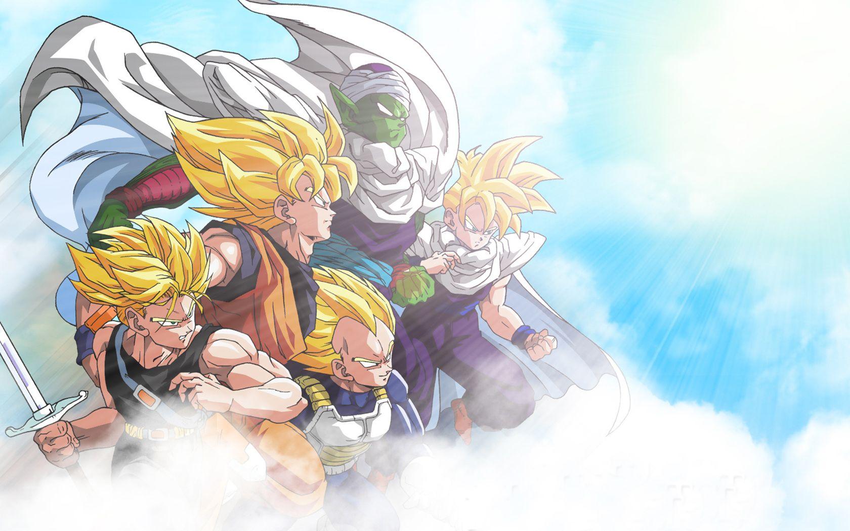 1680x1050 Back To 93 Vegeta Wallpaper Ball Z Trunks