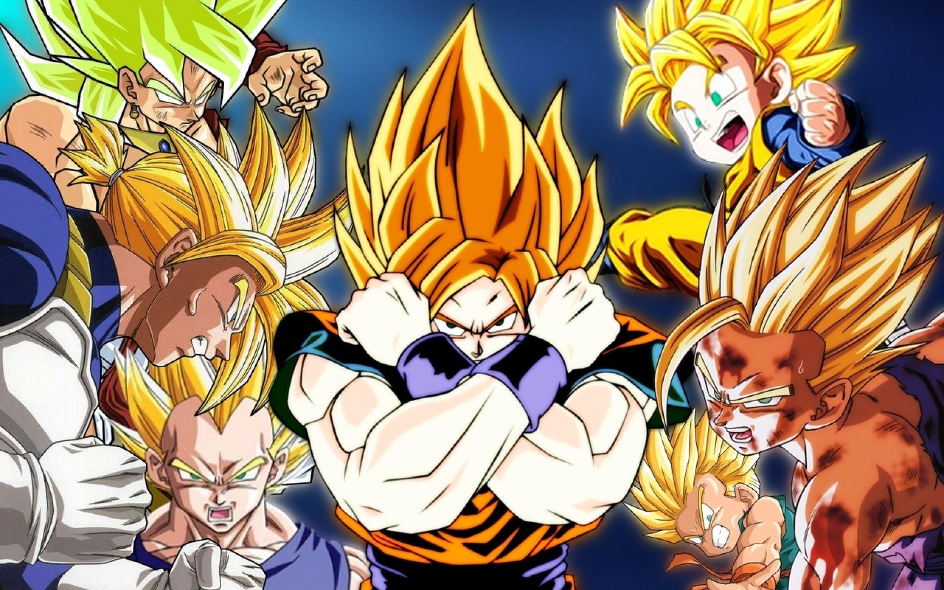 1920x1200 Dragon Ball Wallpaper Goku Trunks Goten