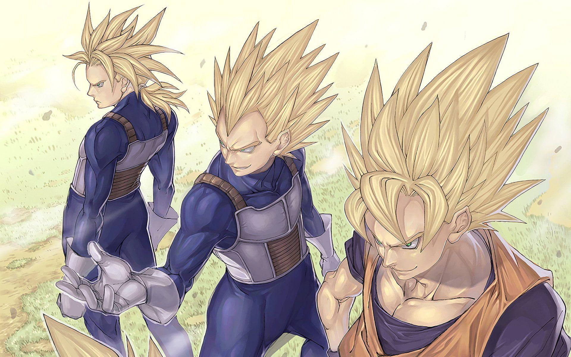 Vegeta and Trunks Wallpapers - Top Free Vegeta and Trunks Backgrounds ...