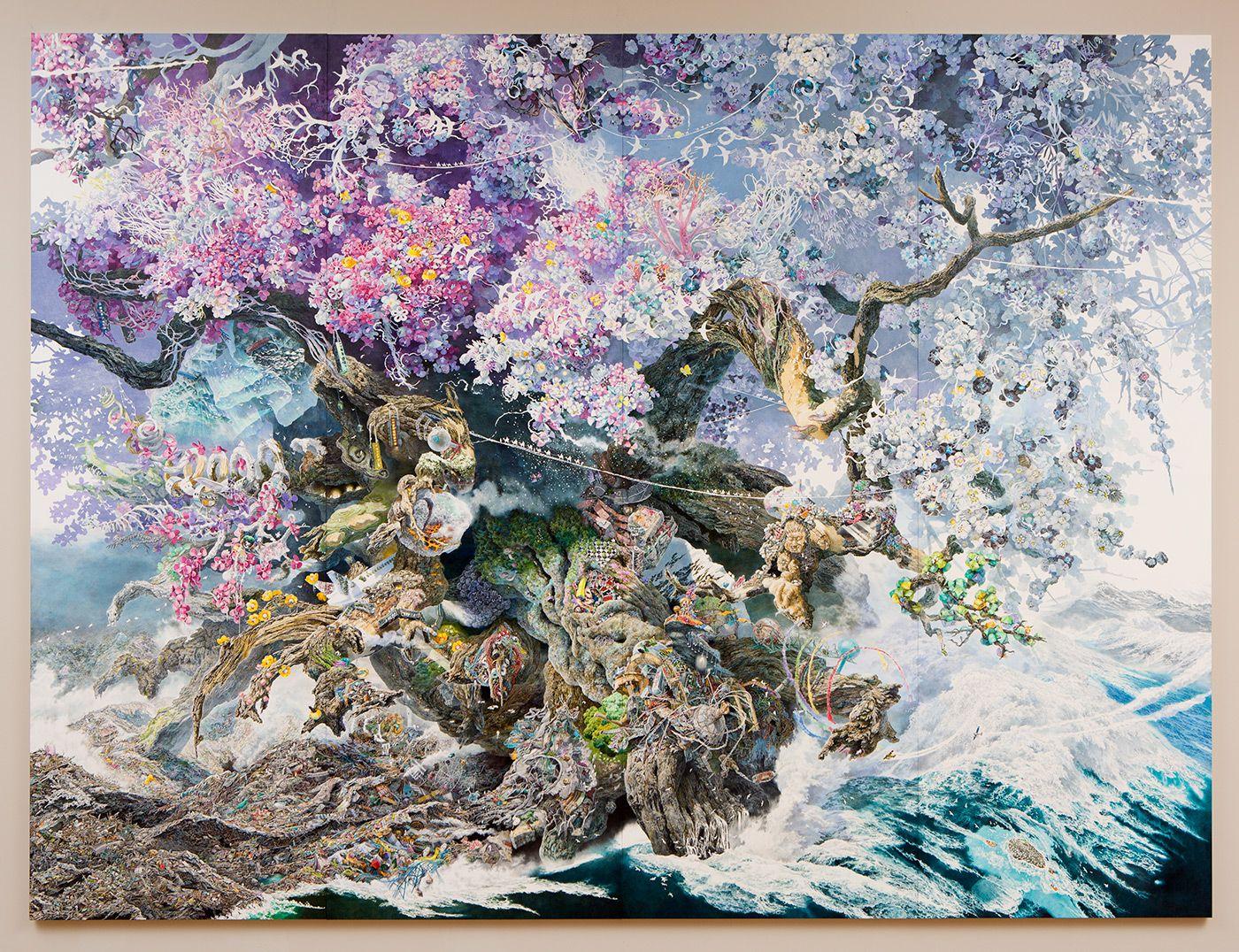1400x1076 Drawn Wallpaper Japan