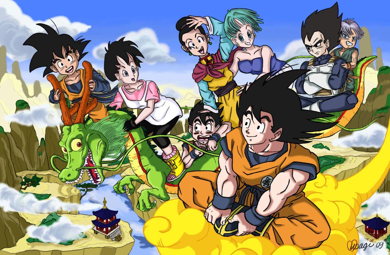 1300x850 DBZ Warriors Dragon ball Z Wallpaper of Goku, Vegeta