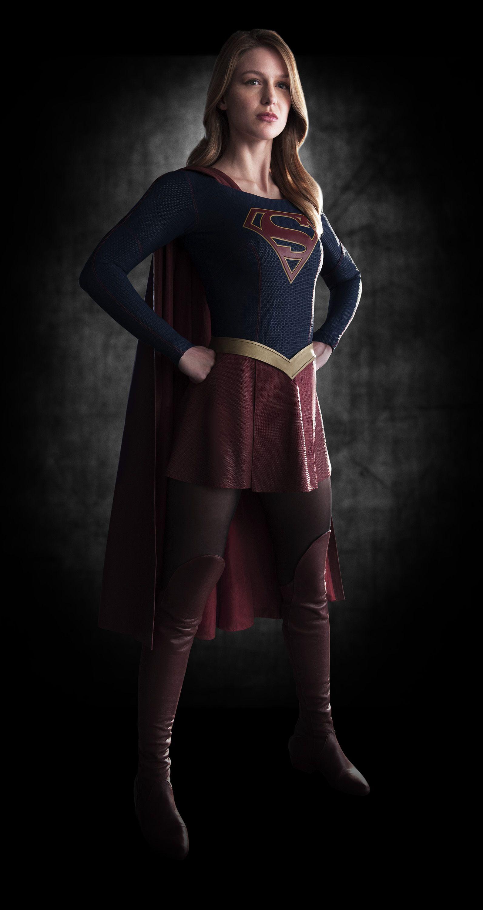 1593x3000 It's a Bird! It's a Plane! It's the First Supergirl Image