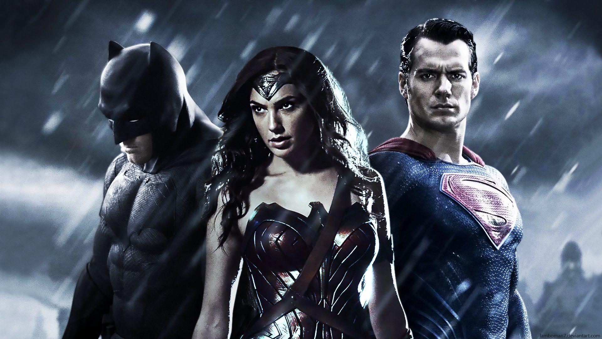 1920x1080 Superman Wonder Woman Wallpaper