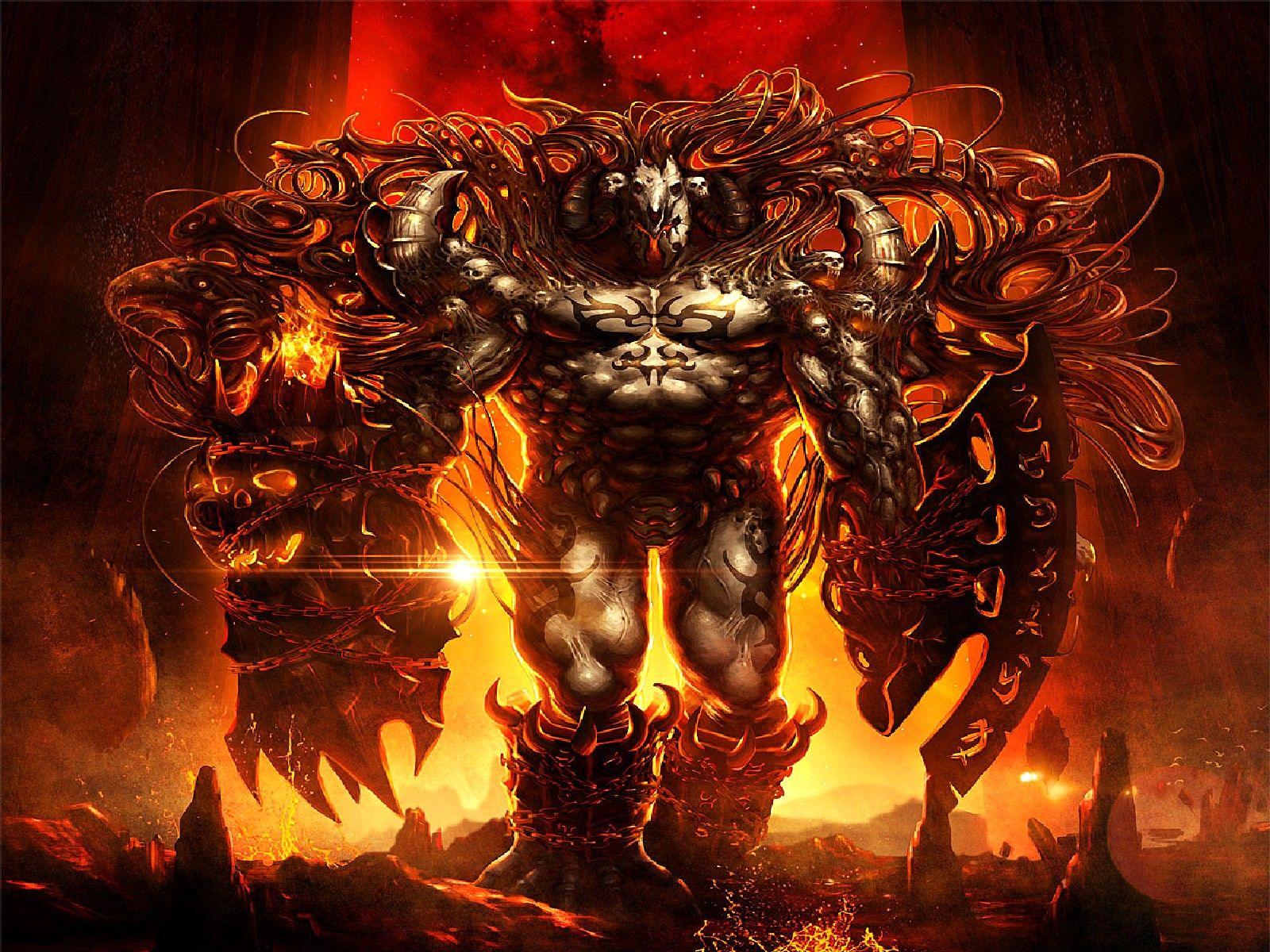 Demon Monster Wallpapers Top Free Demon Monster Backgrounds Wallpaperaccess