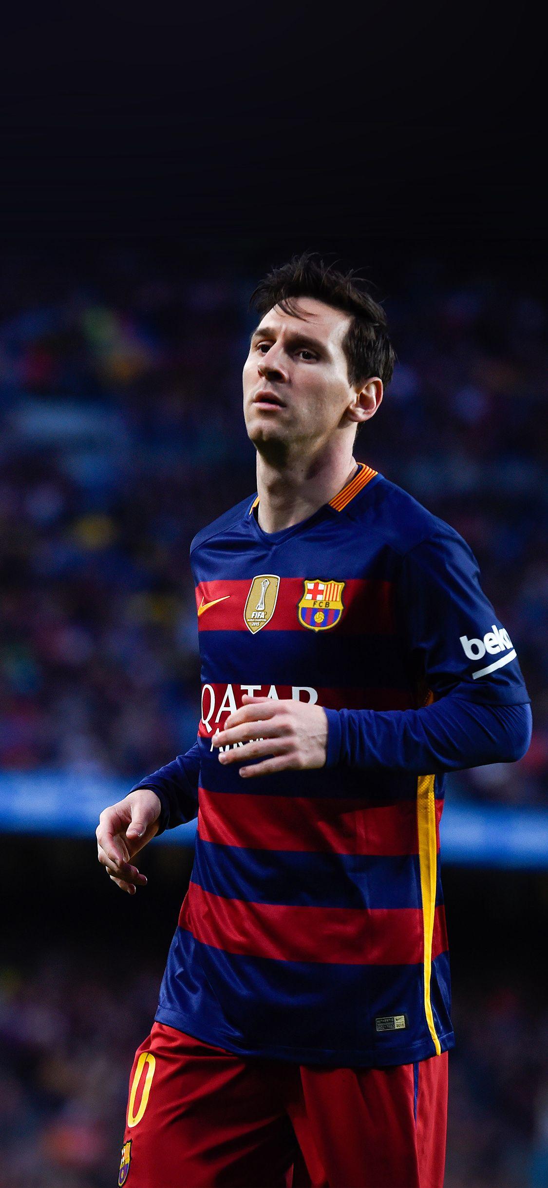 1125x2436 Messi Soccer God Barcelona