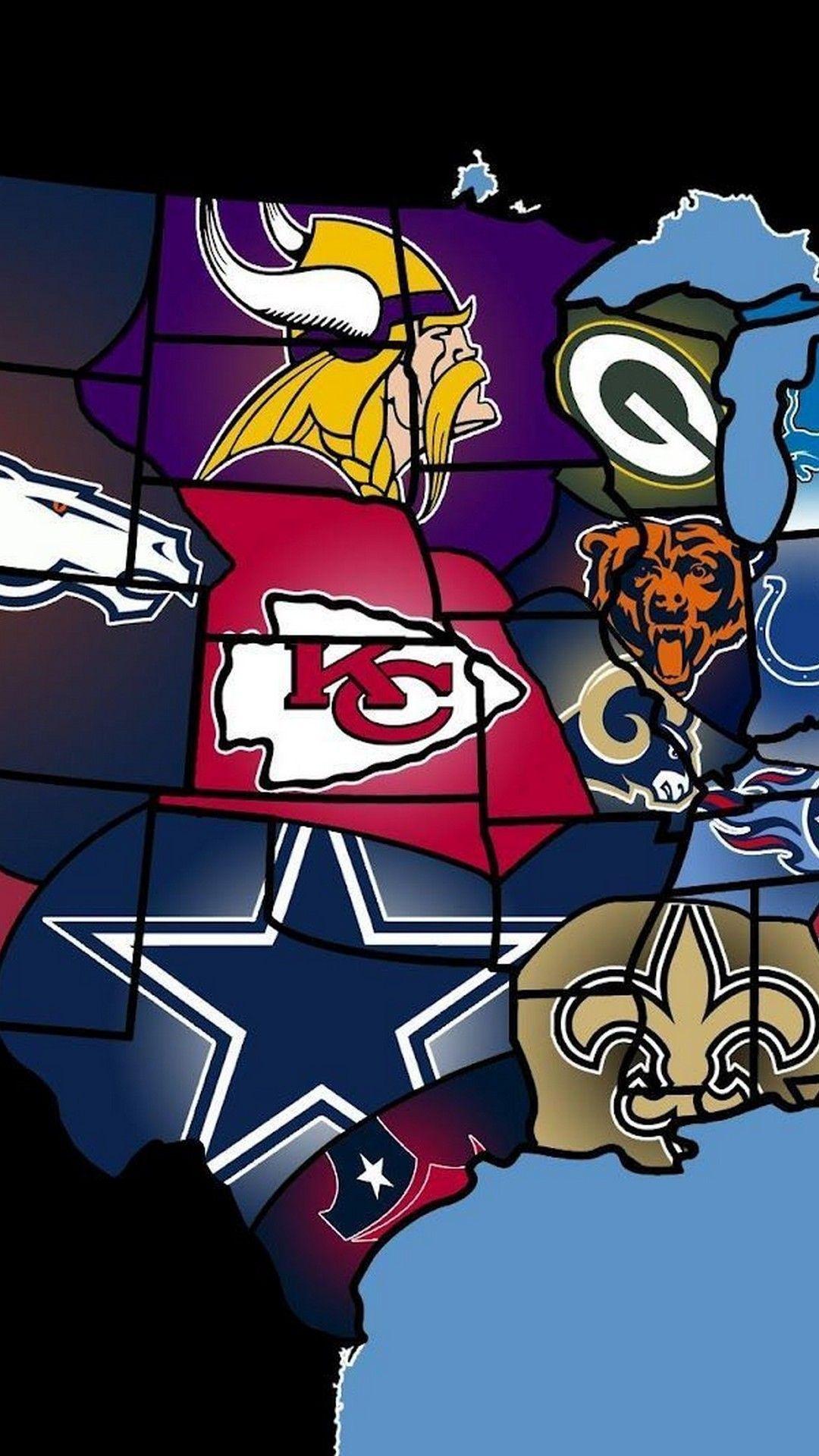 Hình nền iPhone 8 1080x1920 Cool NFL.  Nfl các bức ảnh, Nfl, Hình nền bóng đá https://wallpaperaccess.com/full/2354275.jpg