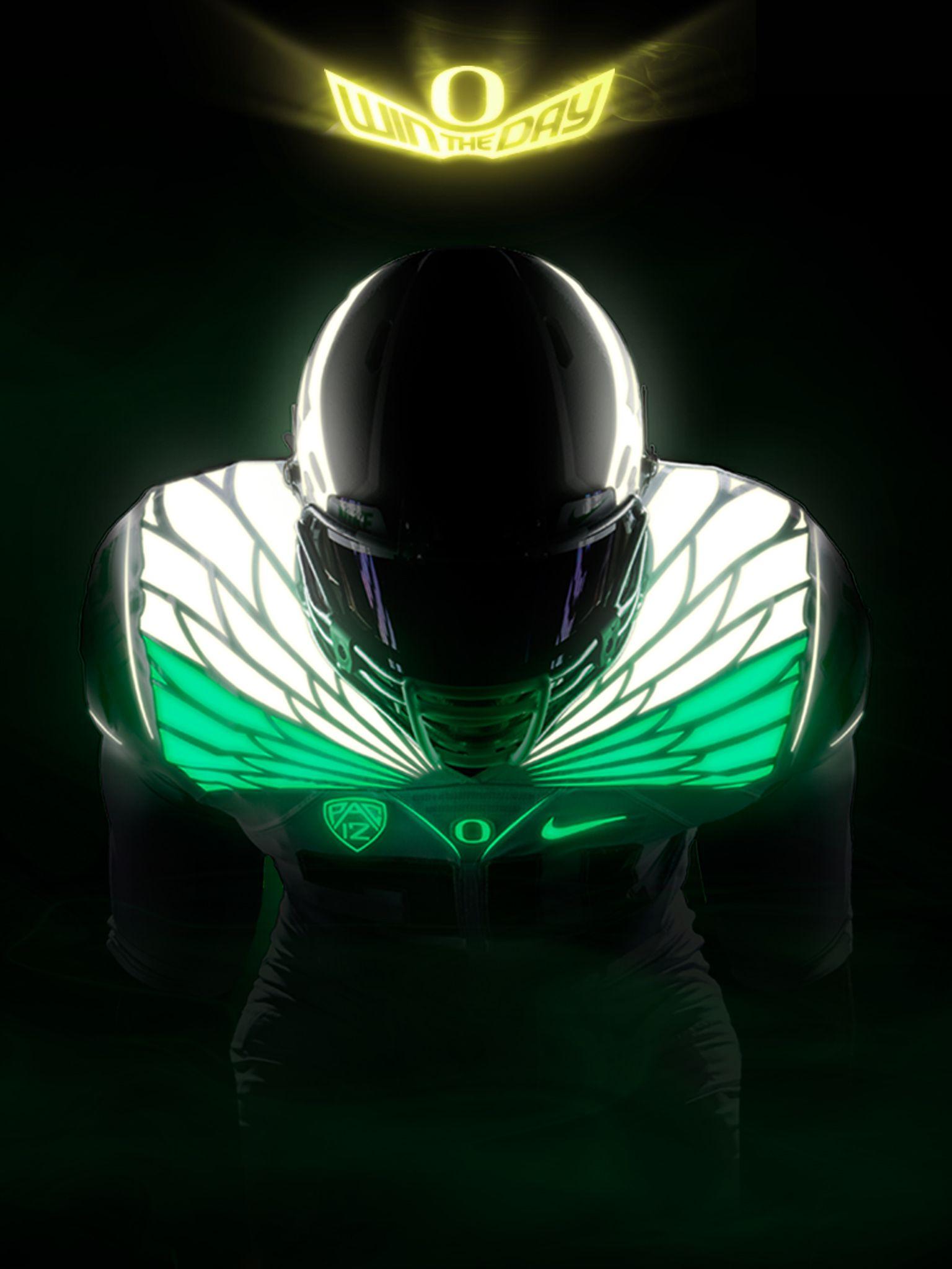Download Exciting Oregon Ducks Football Game Moment Wallpaper  Wallpapers com