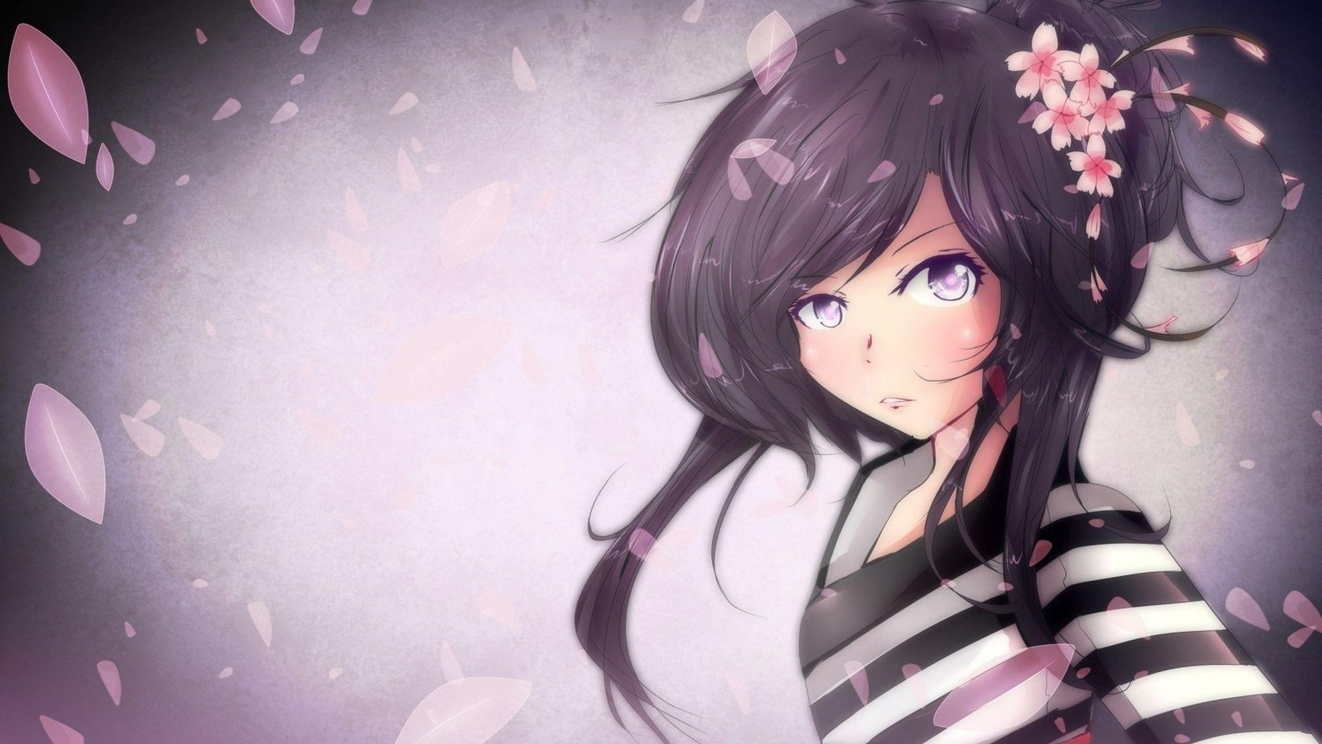 1920x1080 Elegant Anime Girl Wallpaper 1920×1080