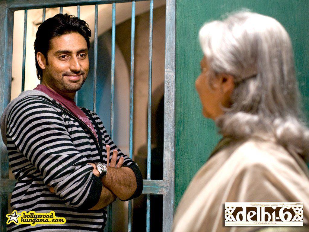 1024x768 Delhi 6 2009 Wallpaper. Abhishek Bachchanwaheeda Rehman 4