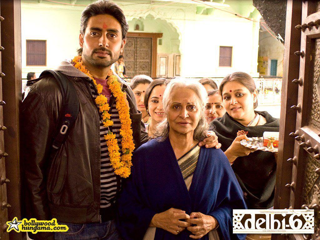 1024x768 Delhi 6 2009 Wallpaper. Abhishek Bachchanwaheeda Rehman 5