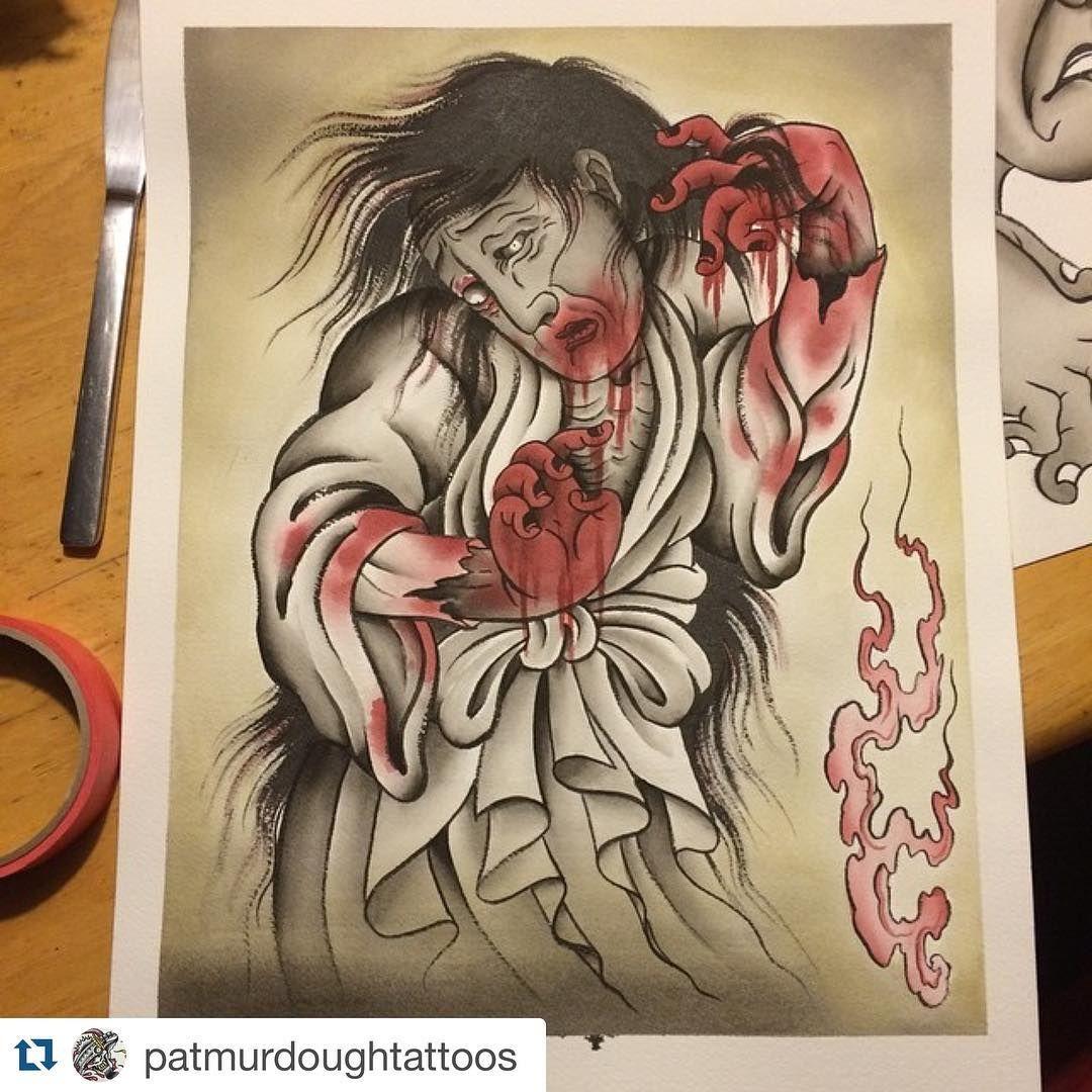 1080x1080 Yurei #japanesetattooart #japanesetattoos