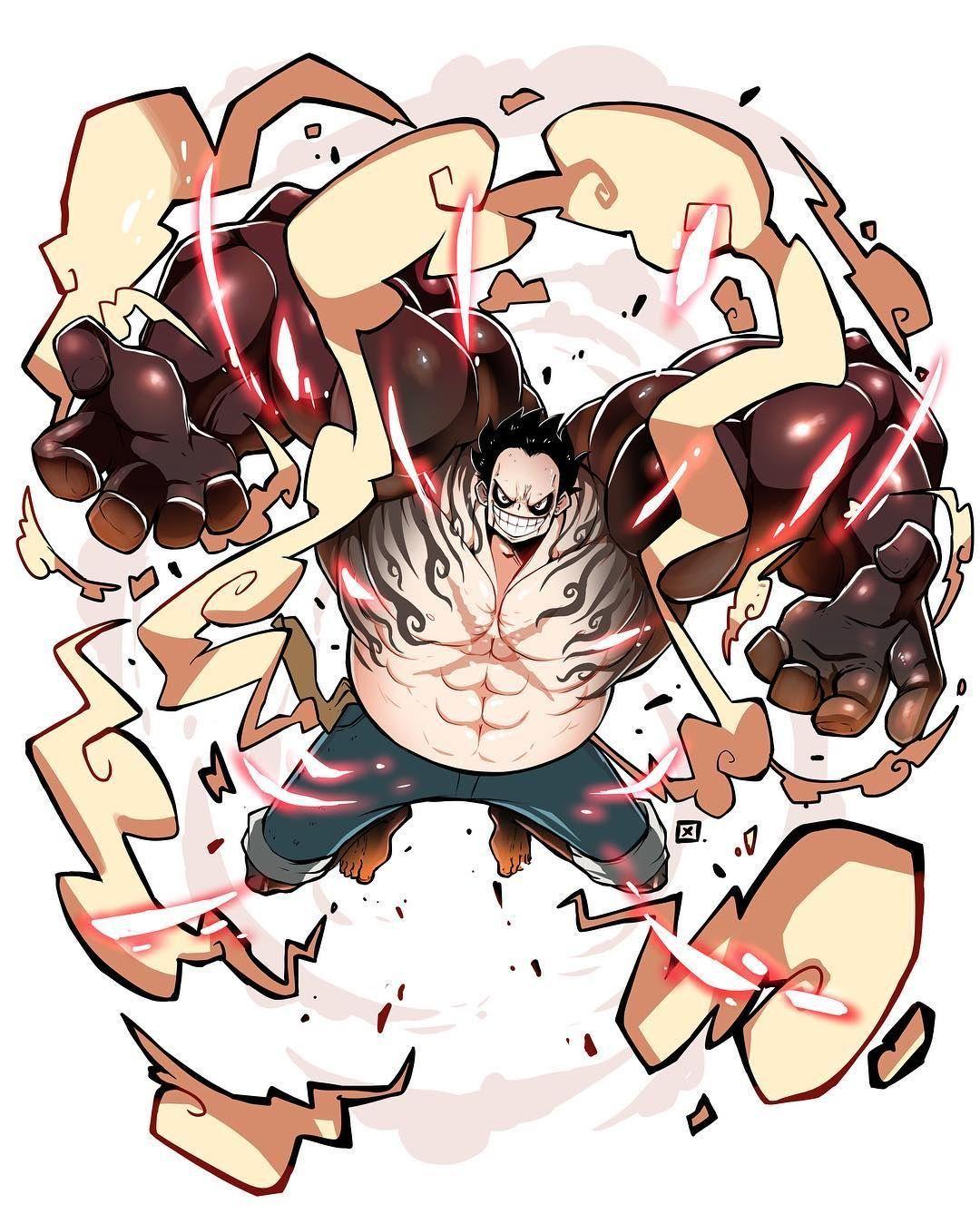 1080x1338 Luffy Gear 4!! ❌♥️❌♥️ this gear is the most badass for now
