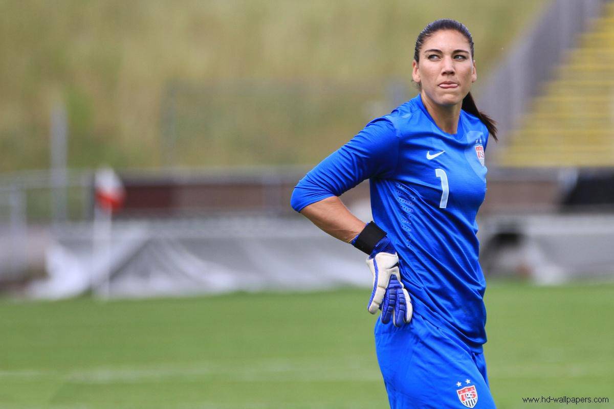 1200x800 Free download Hope Solo Soccer Goalkeeper Wallpaper Football HD