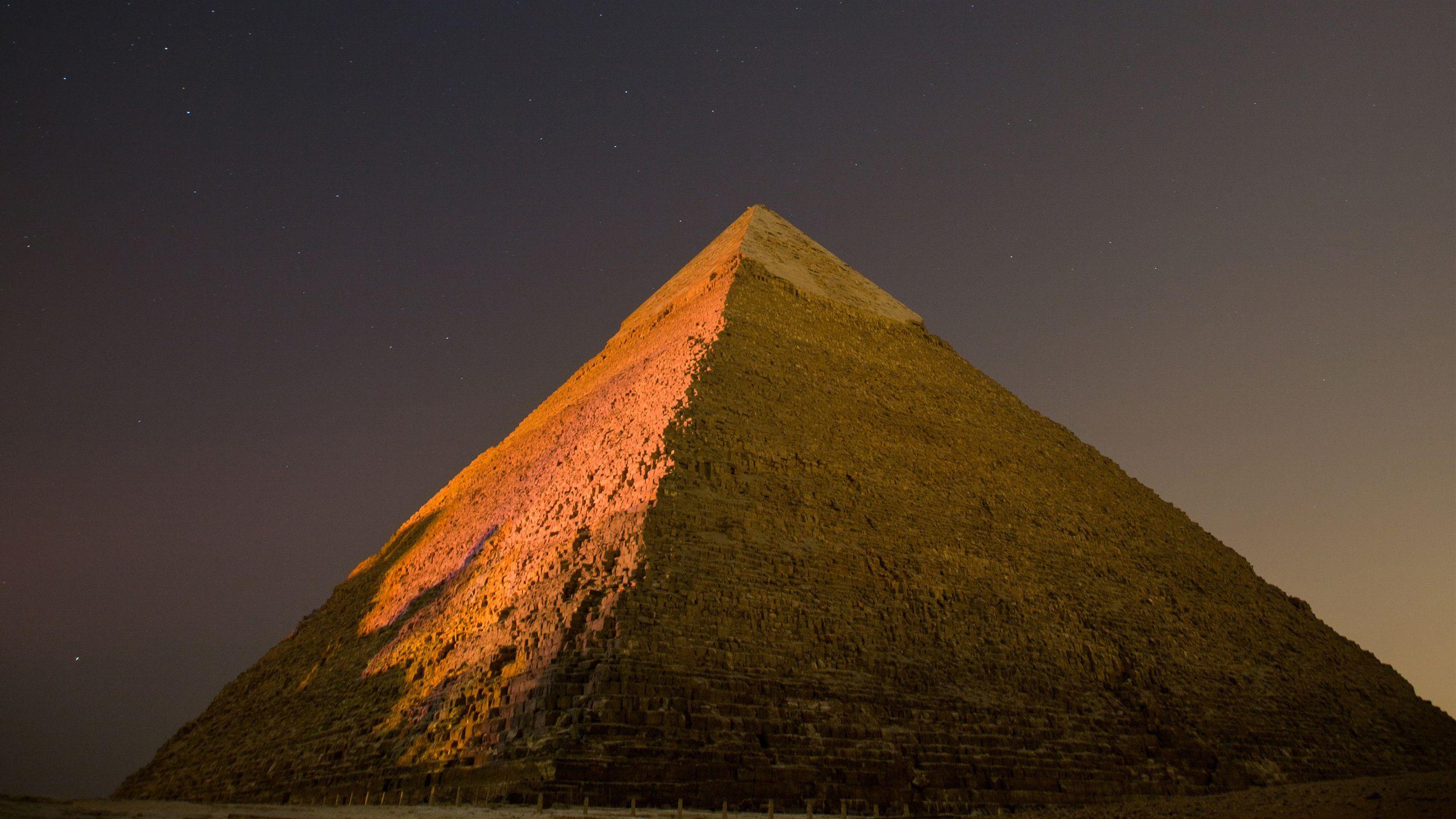 2560x1440 Android, Egypt, Marshmallow, Night, Pyramid, Android 6.0