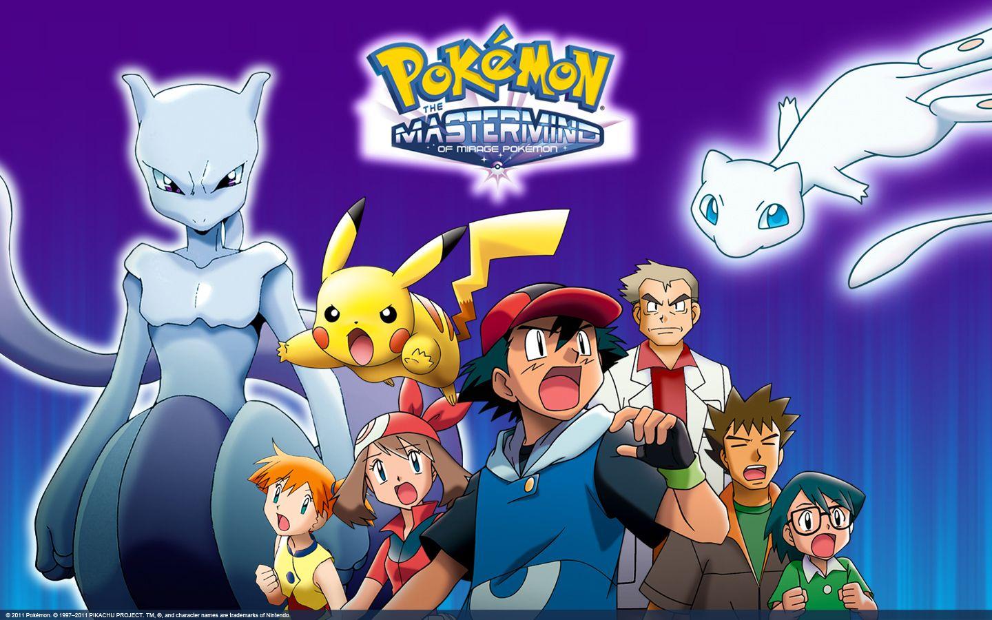 1440x900 The Mastermind of Mirage Pokémon themed desktop wallpaper