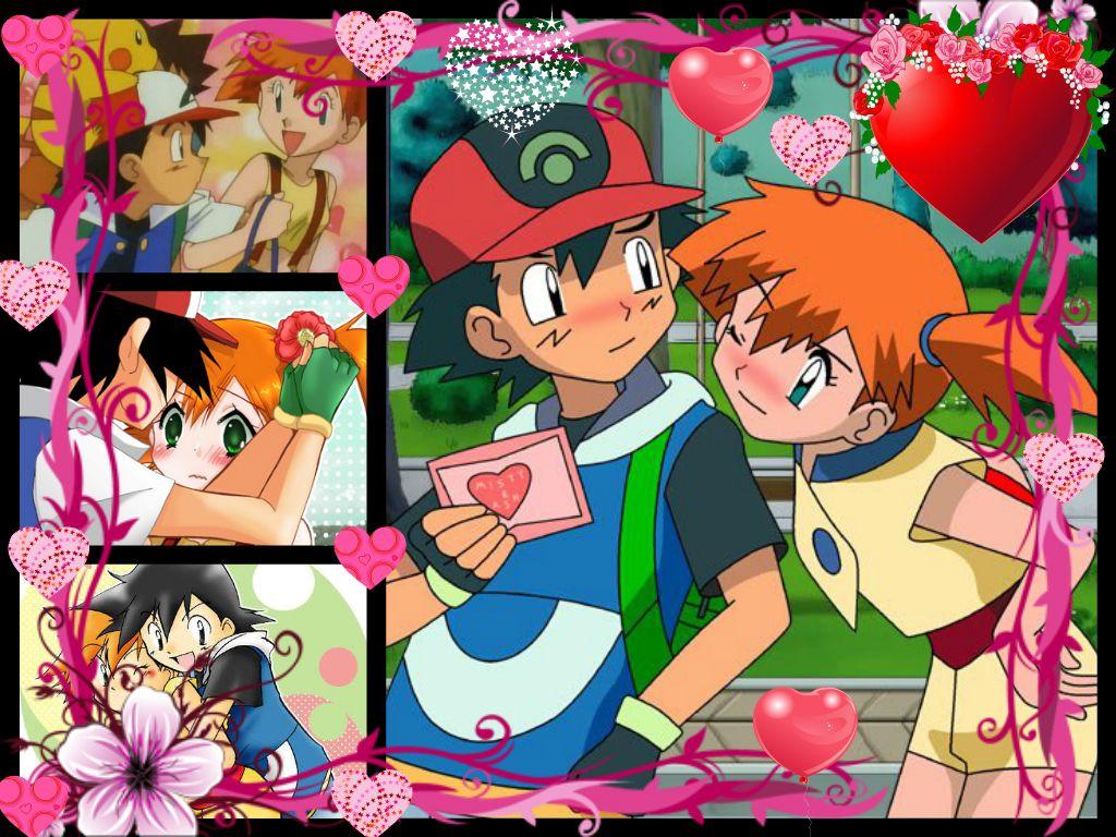 1024x768 Ash Misty Wallpaper