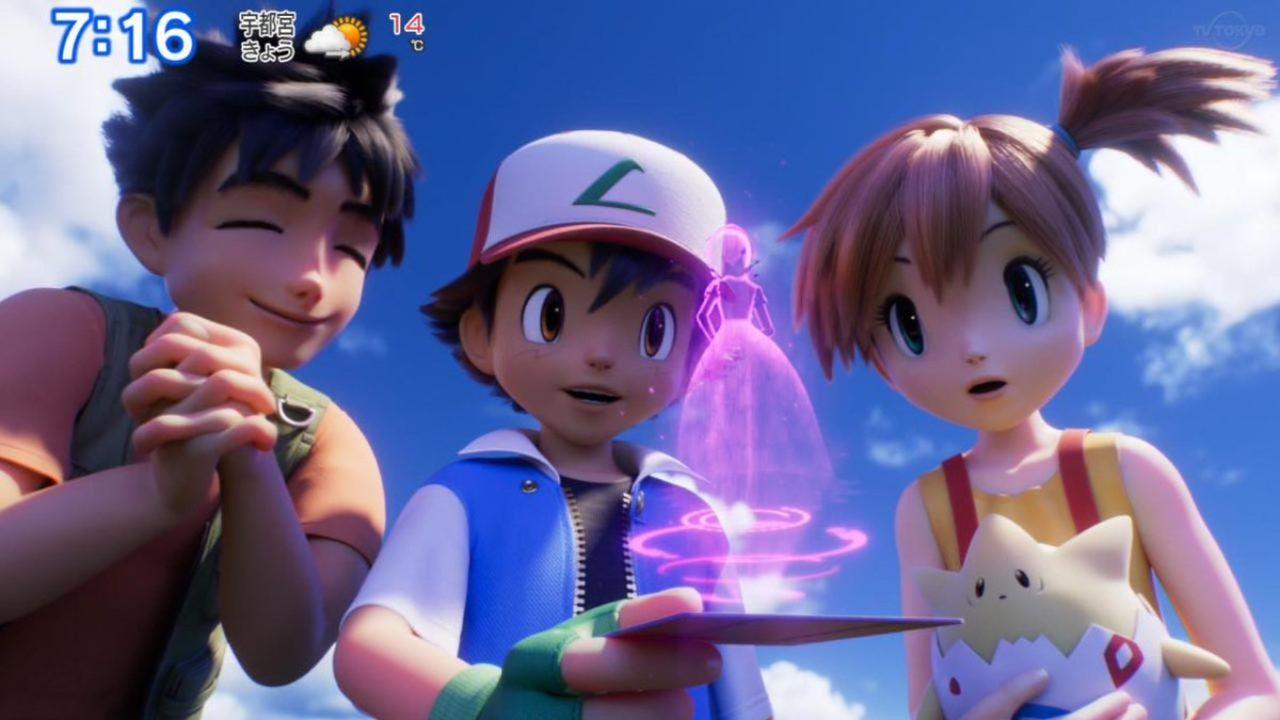 1280x720 Mewtwo Strikes Back Evolution: New Renders Of Ash, Misty, & Brock