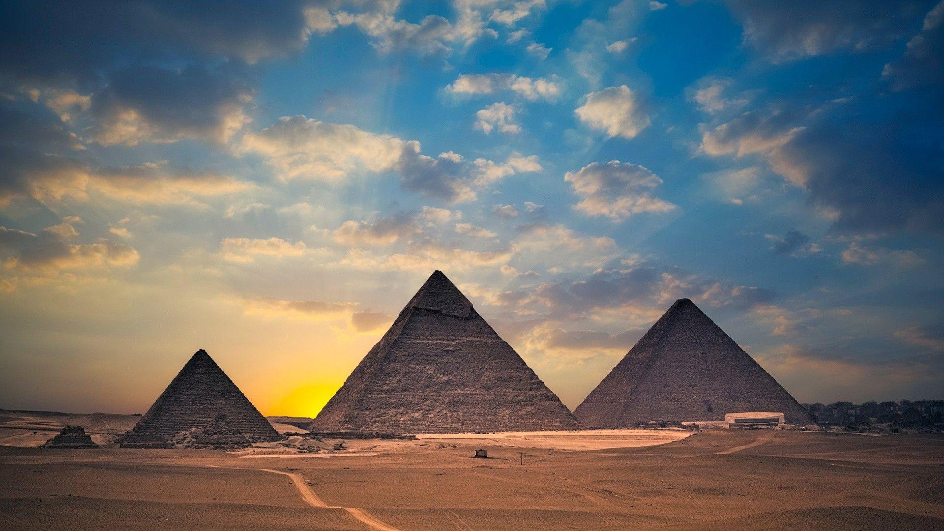 1920x1080 Night Pyramid Egypt Download wallpaper. nature and landscape