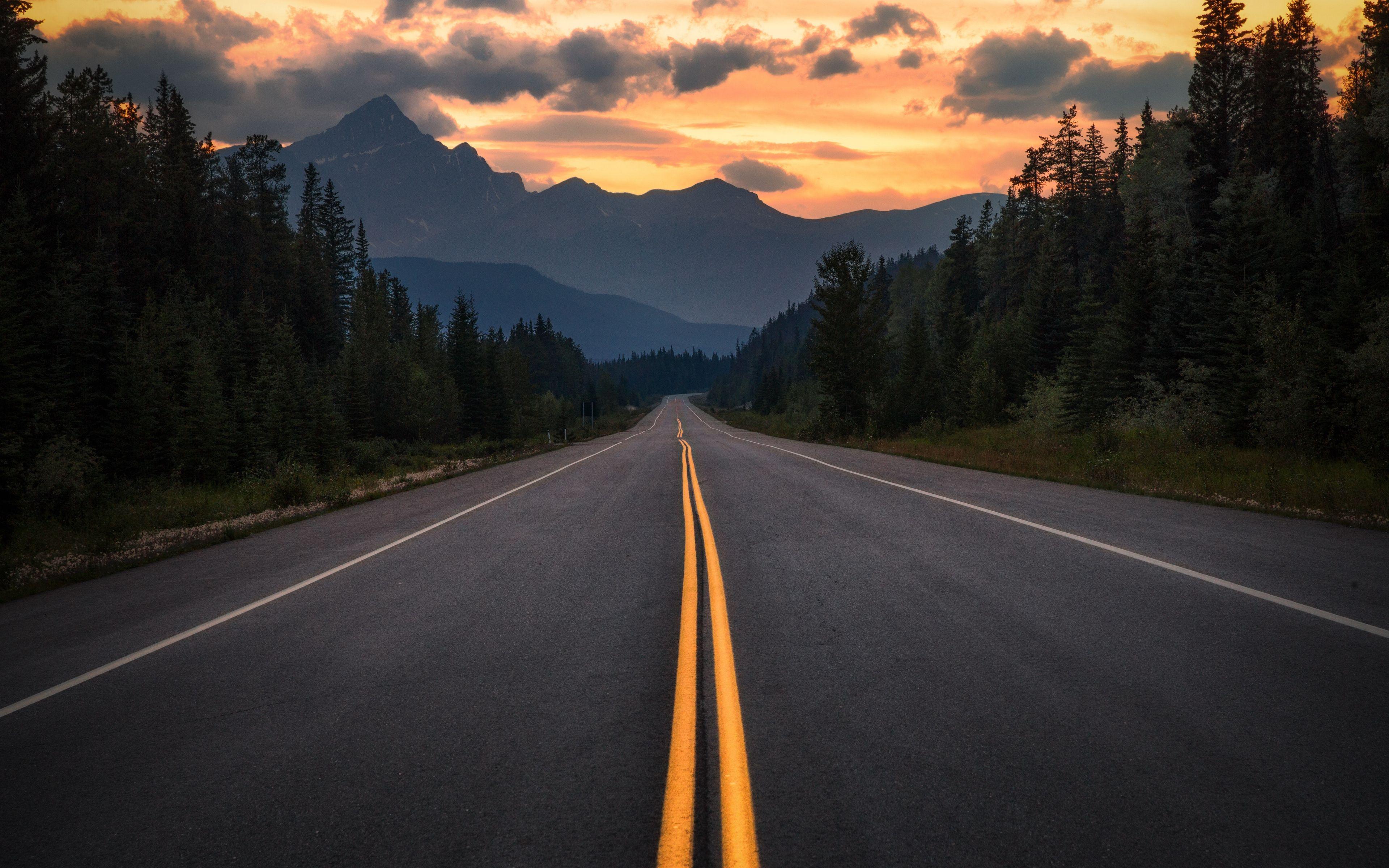 Photography Time Lapse Road 4K 5K HD Wallpapers  HD Wallpapers  ID 33224