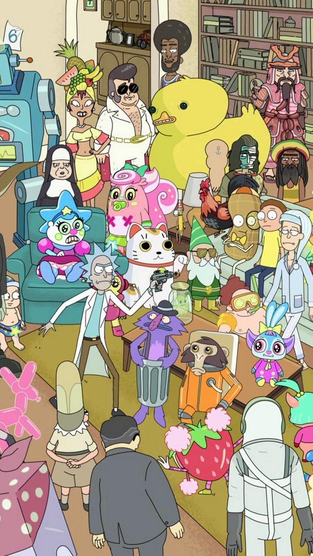 1080x1920 Rick and Morty Cell Phones Wallpaper .