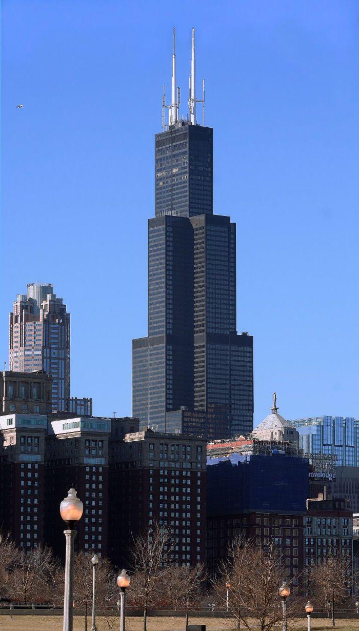 700x1230 Willis Tower, Chicago, USA, 442 m , 451 ft , 108 Floors, 10
