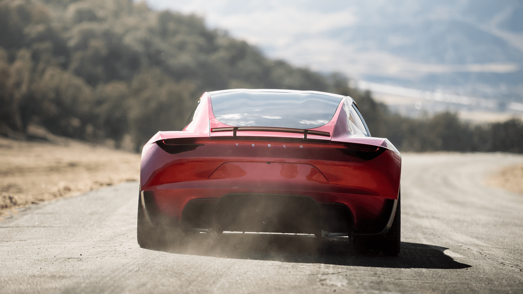 2048x1152 Tesla Roadster 2020 Wallpaper For iPhone X, iPad And Mac