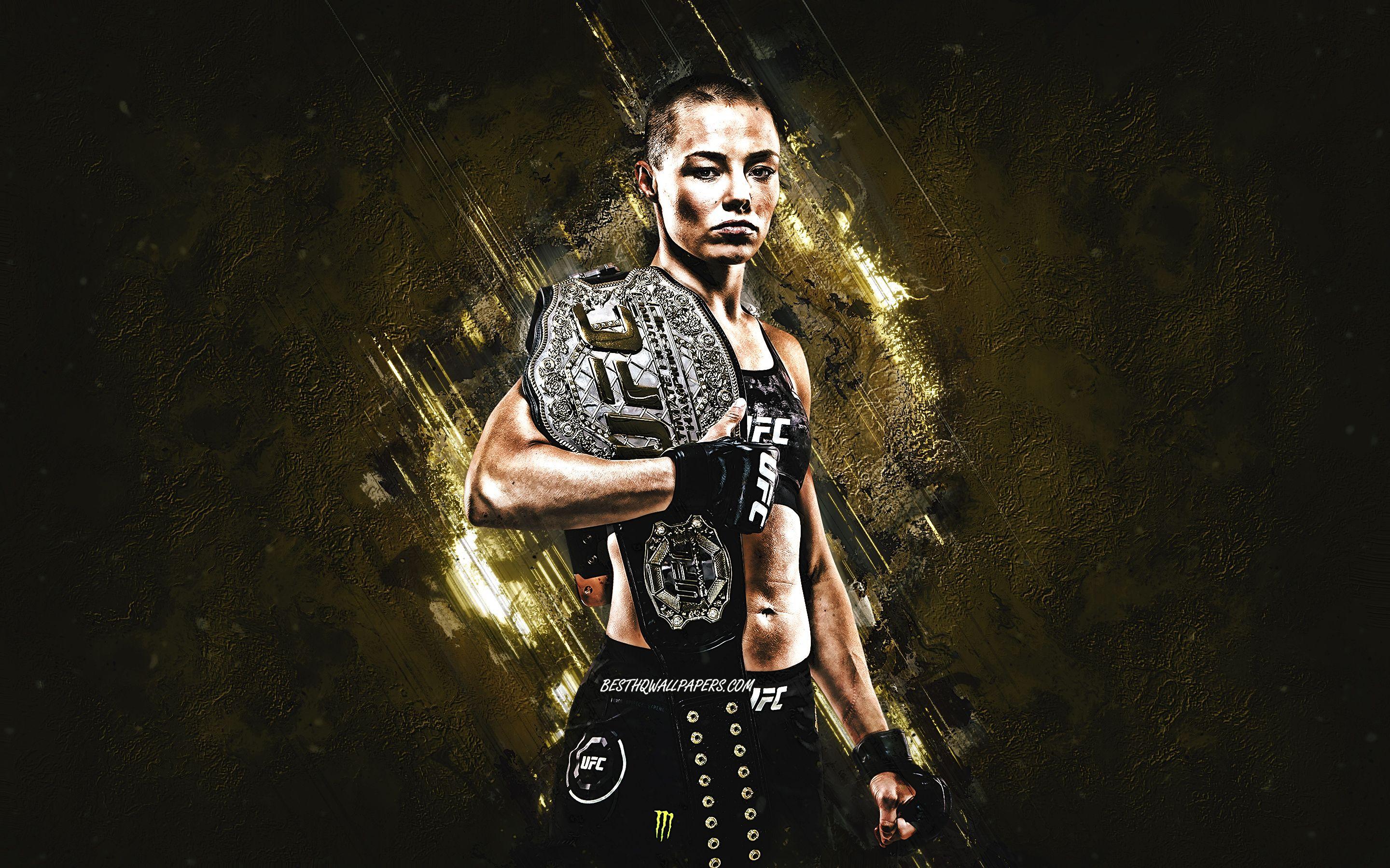 2880x1800 Download wallpaper Rose Namajunas, American fighter, portrait
