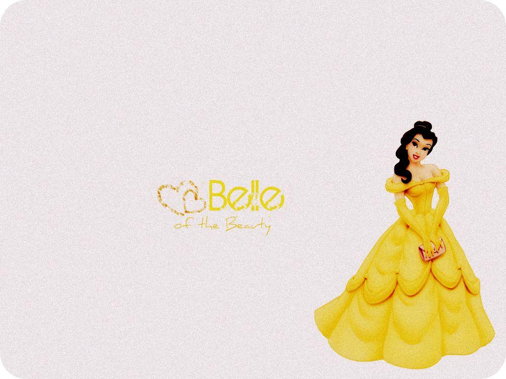 1024x768 Princess Belle Wallpaper