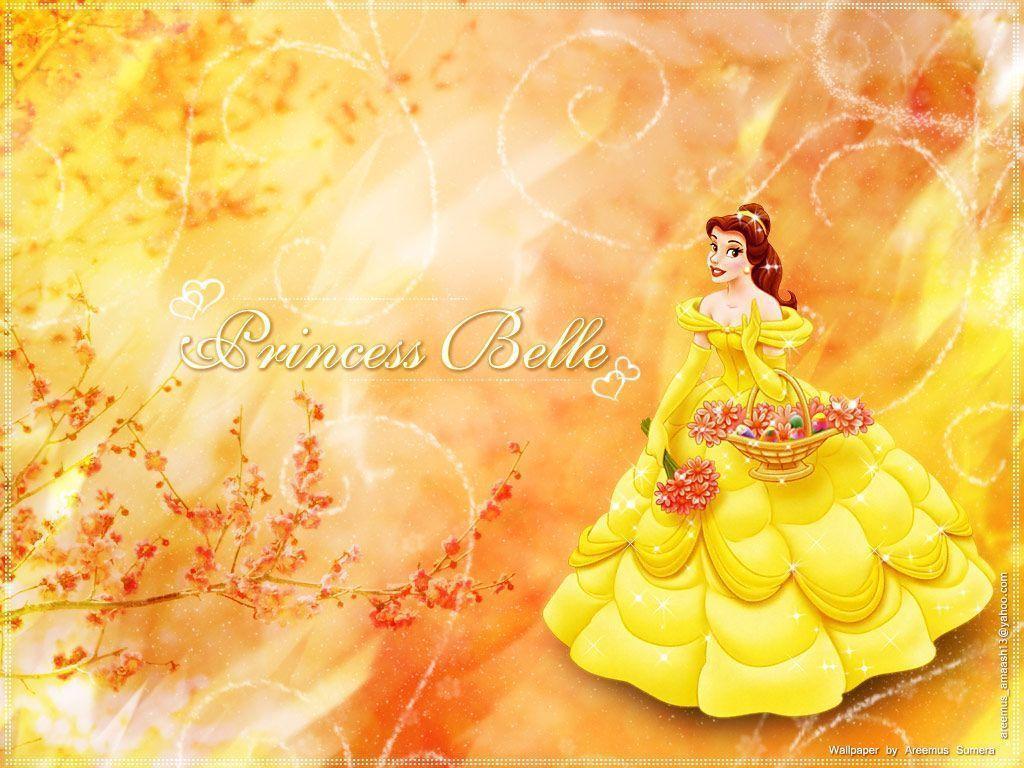 1024x768 Princess Belle Wallpaper