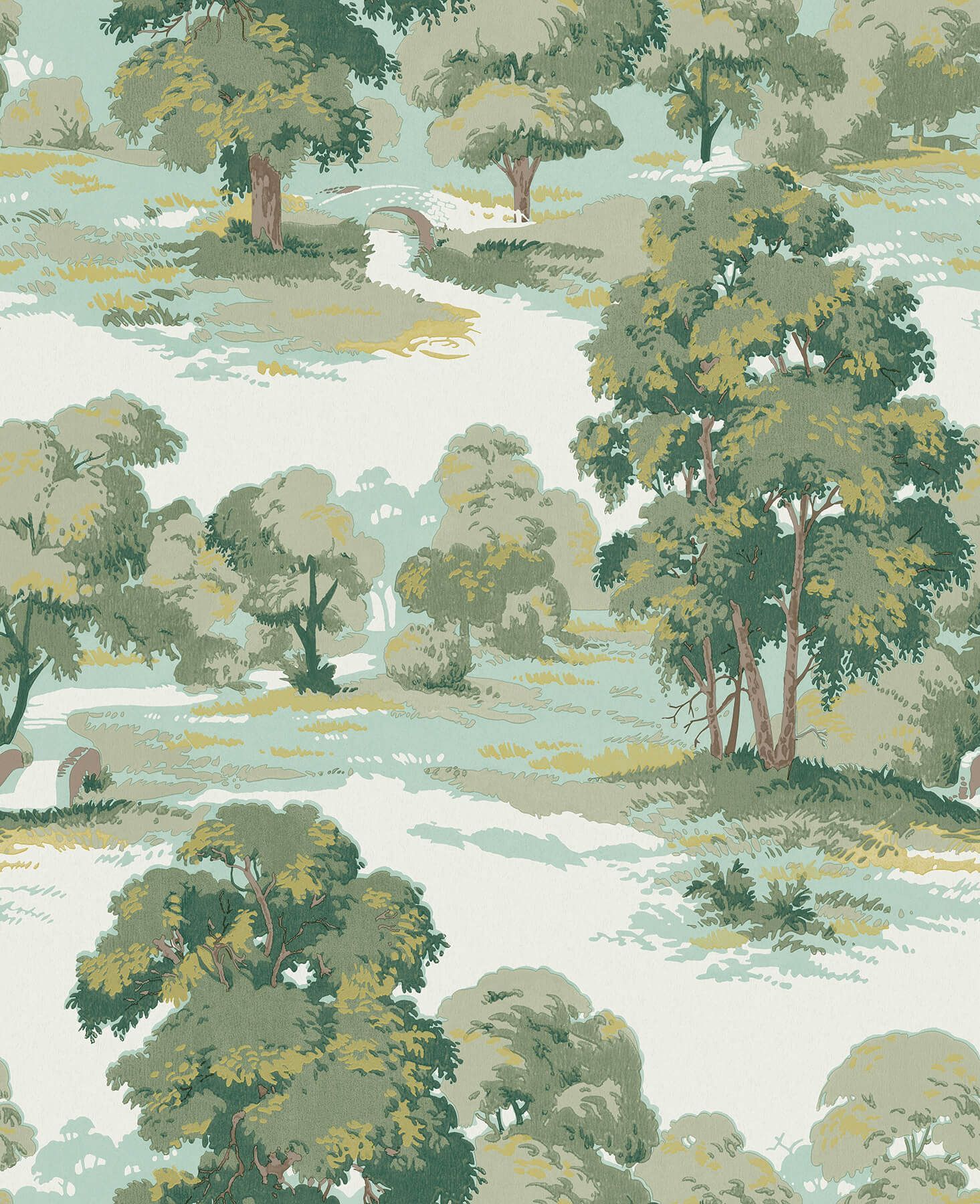 1465x1800 Sherwood Green Glade Wallpaper