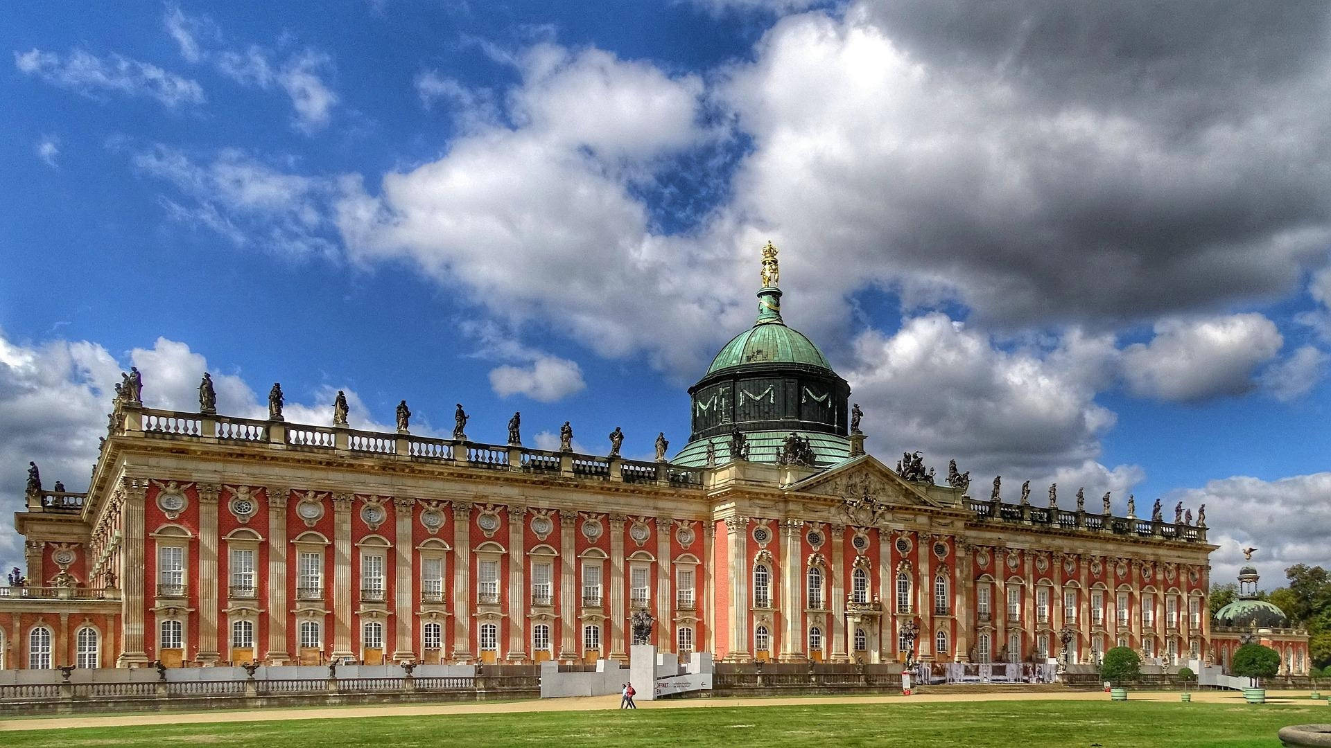 1920x1080 Download New Palace Potsdam Facade Wallpaper